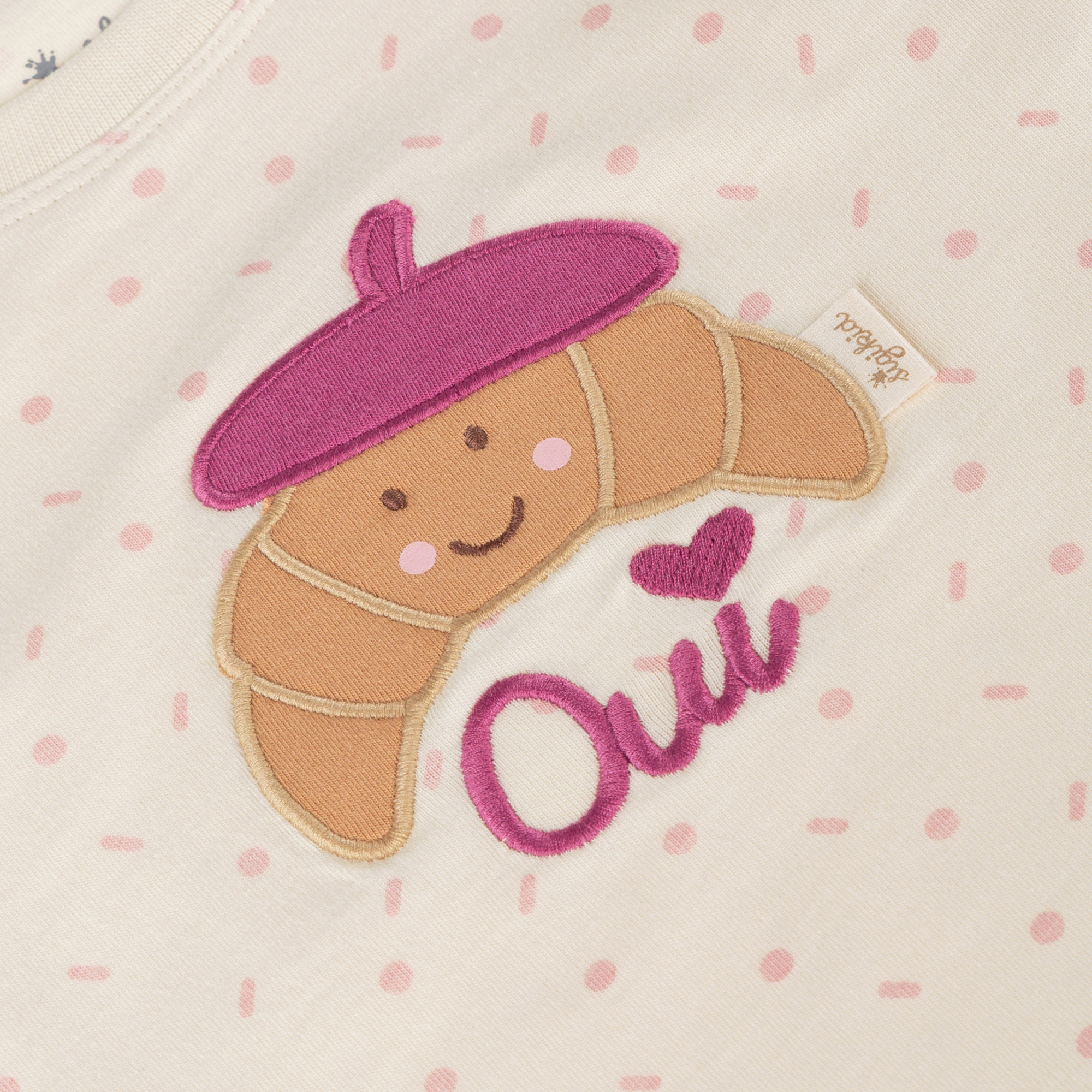 Kinder Langarmshirt Petit Croissant