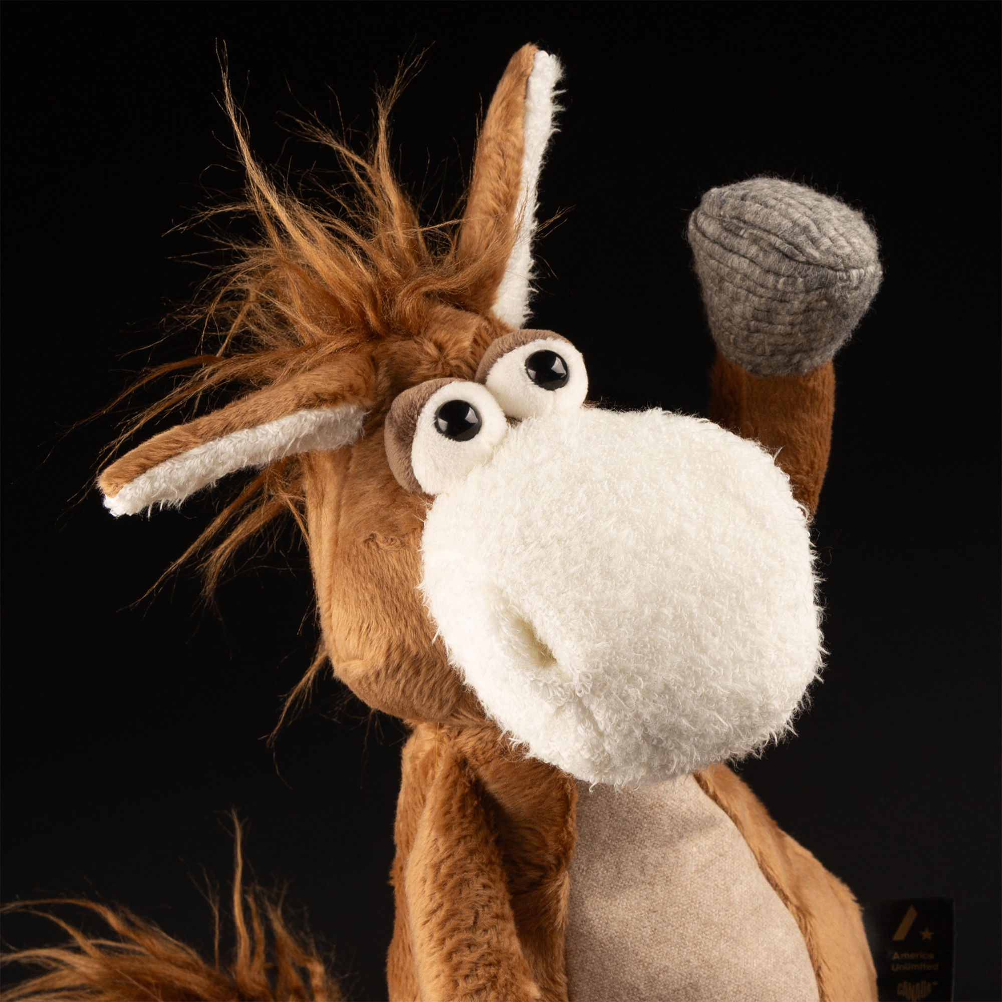 Beasts plush donkey Dusty Don, America Unlimited