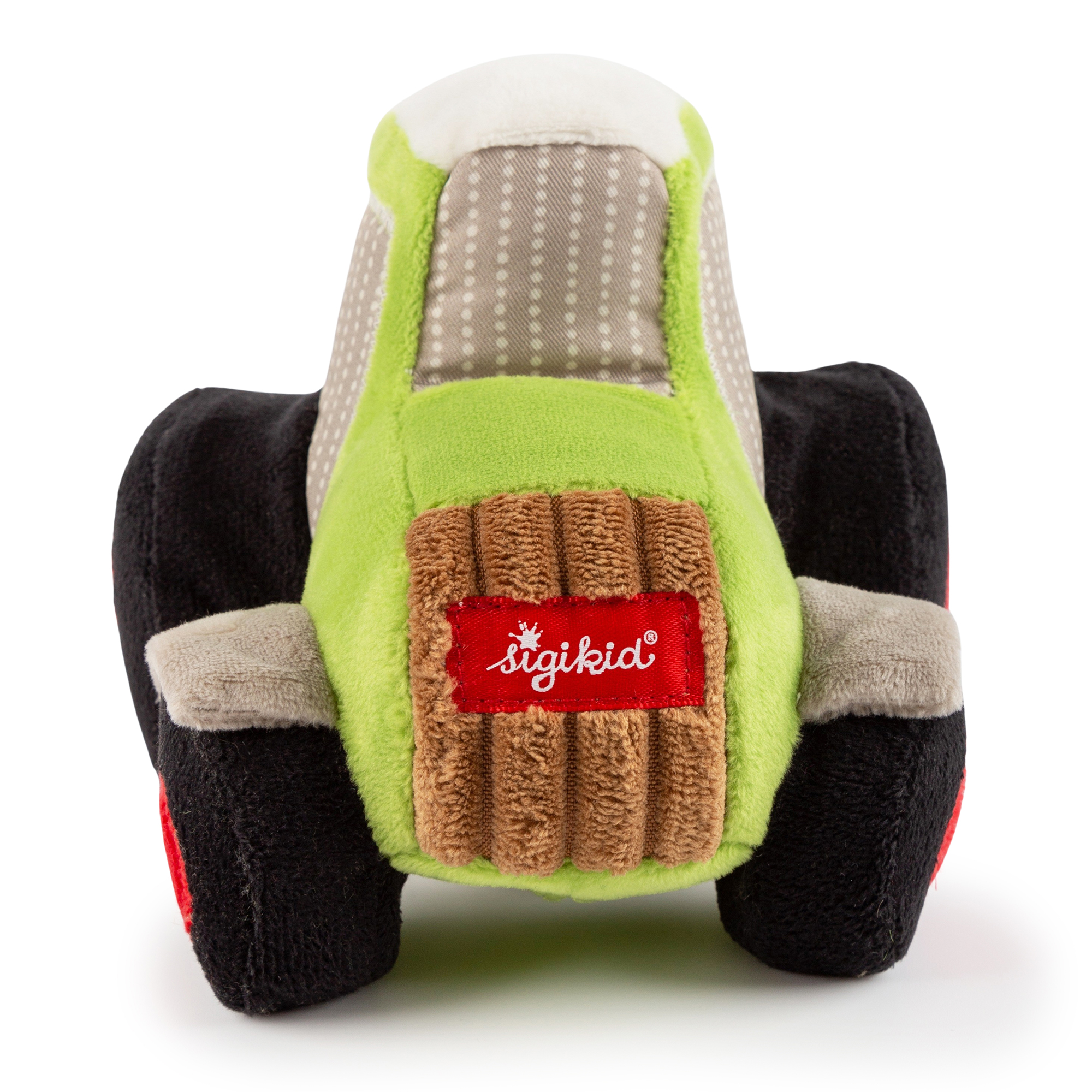 Musical baby plush toy tractor, melody "Old McDonalds" Musical baby plush toy tractor, melody "Old McDonalds"