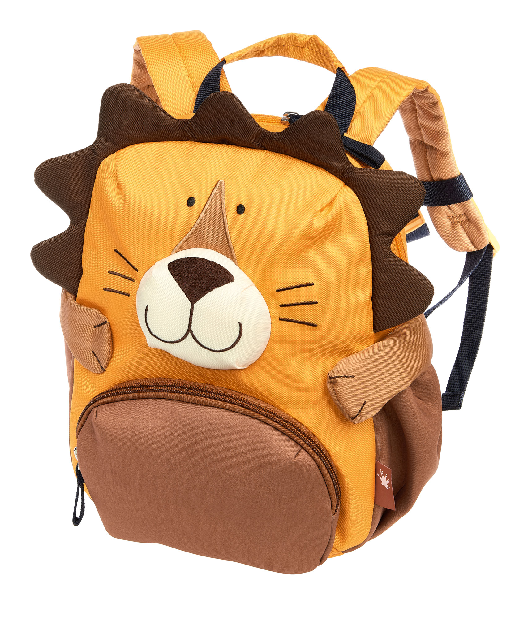 Children's backpack lion with paws and 3-D-mane