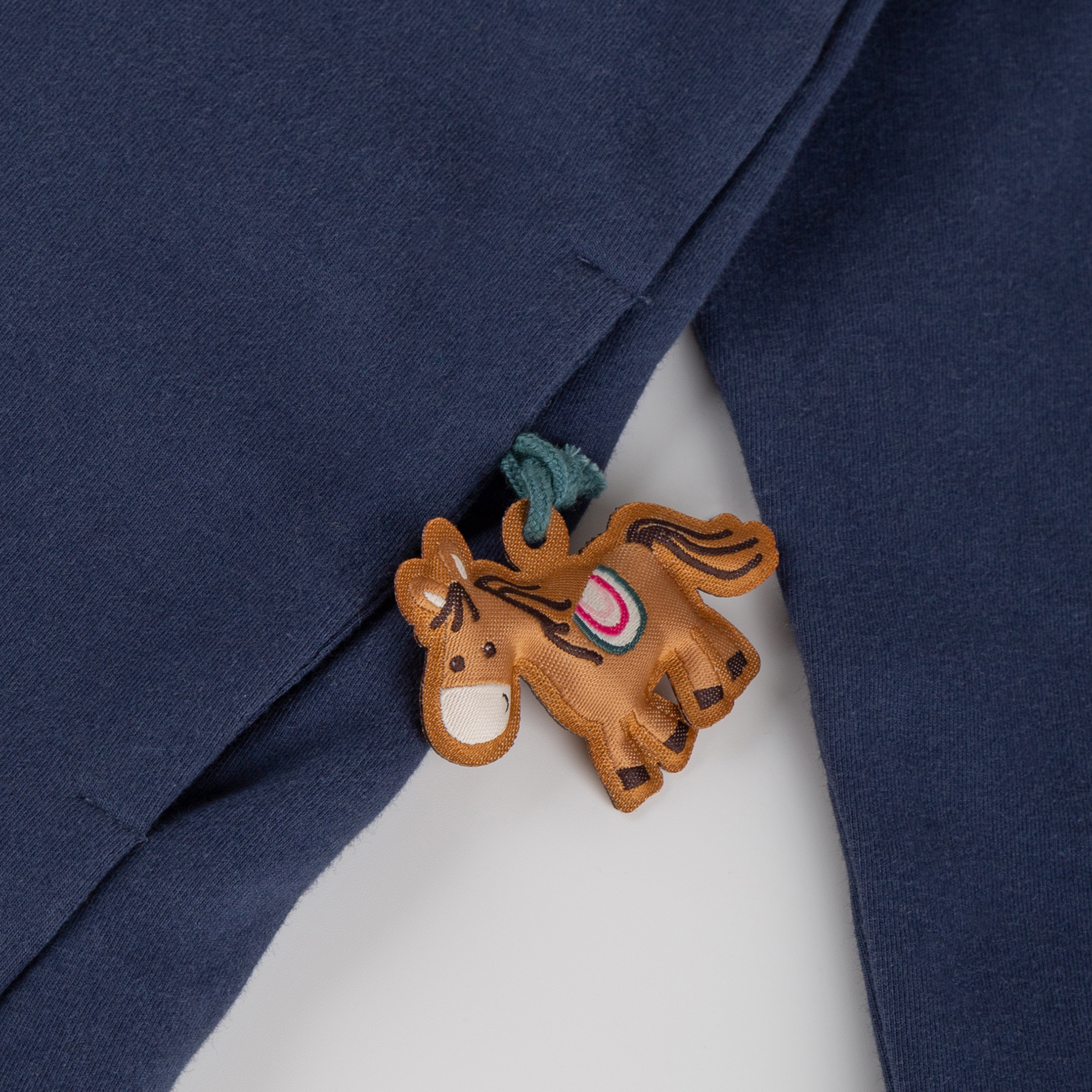 Kinder Sweatkleid Pony Love mit Blumenherz