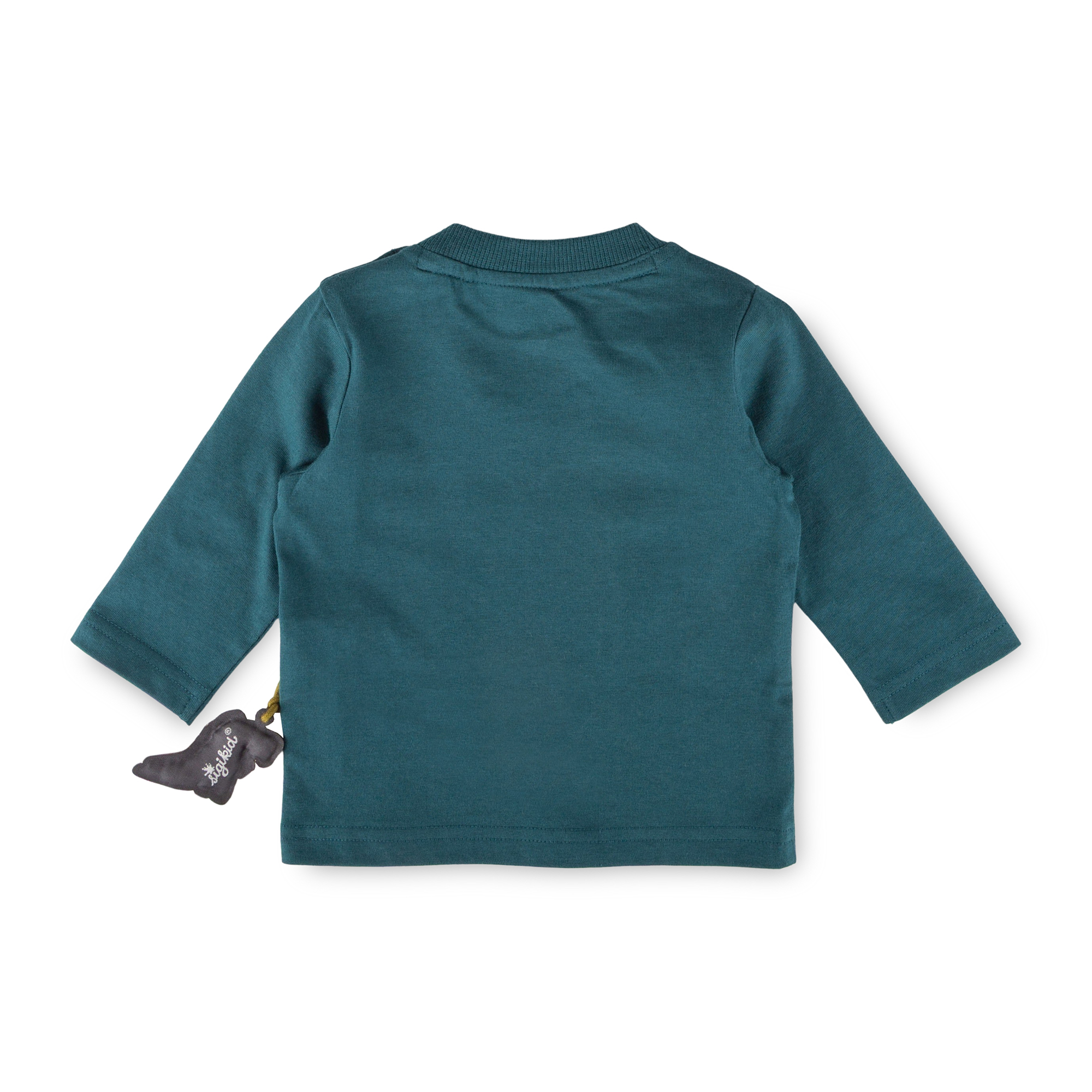 Baby long sleeve Tee teal blue, Dino Fun