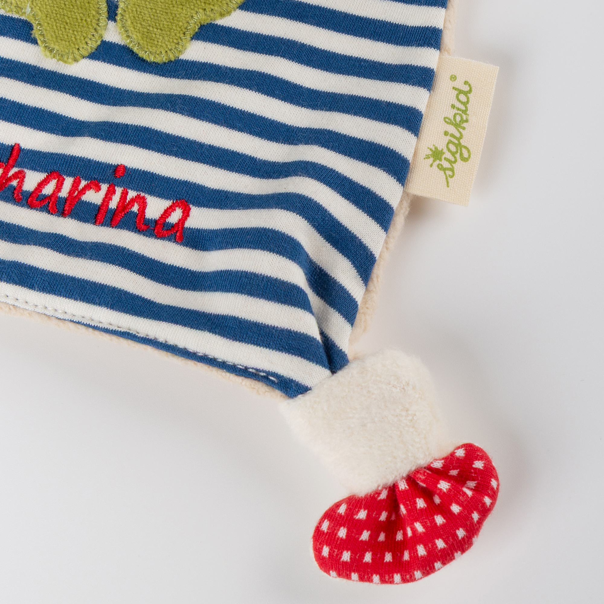 Namensschnuffeltuch Hase, Green Collection Namensschnuffeltuch Hase, Green Collection