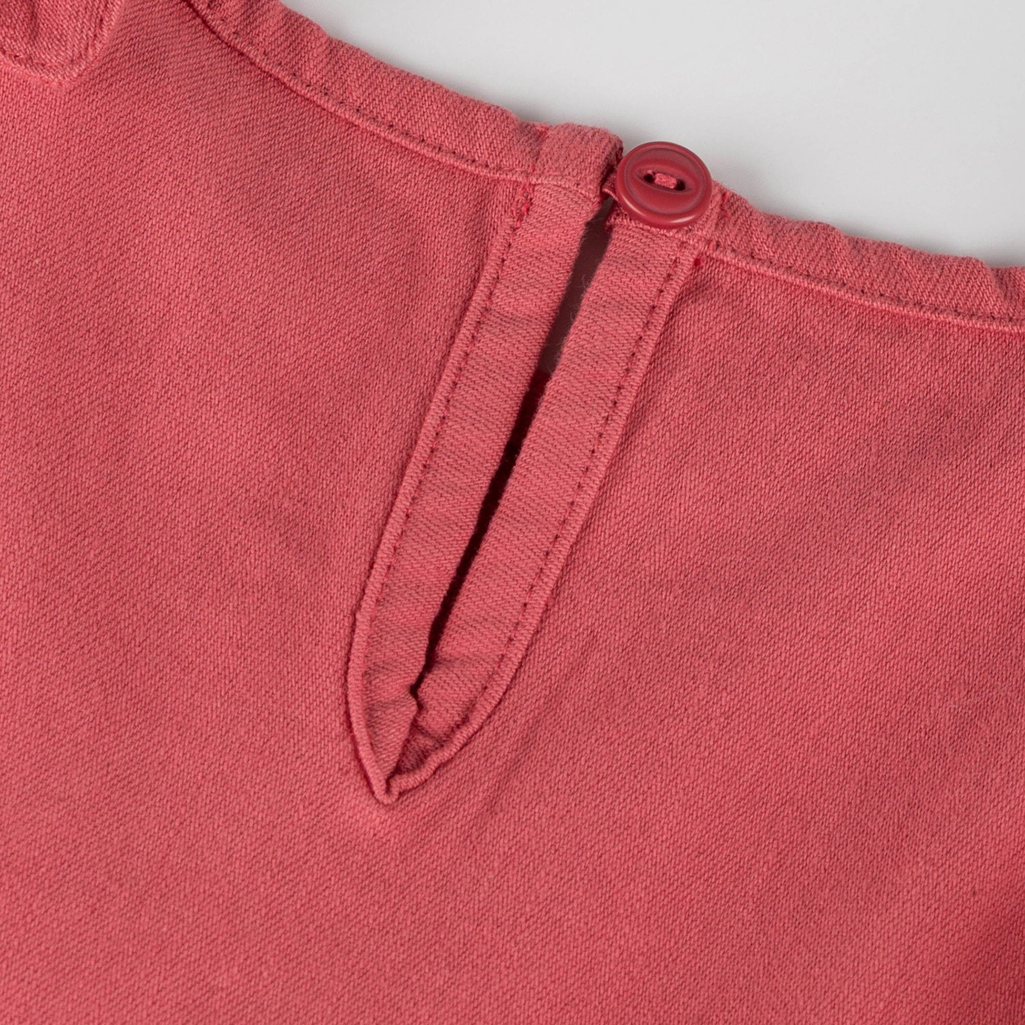 Kids' sleeveless strap flounce dress Spring Birds