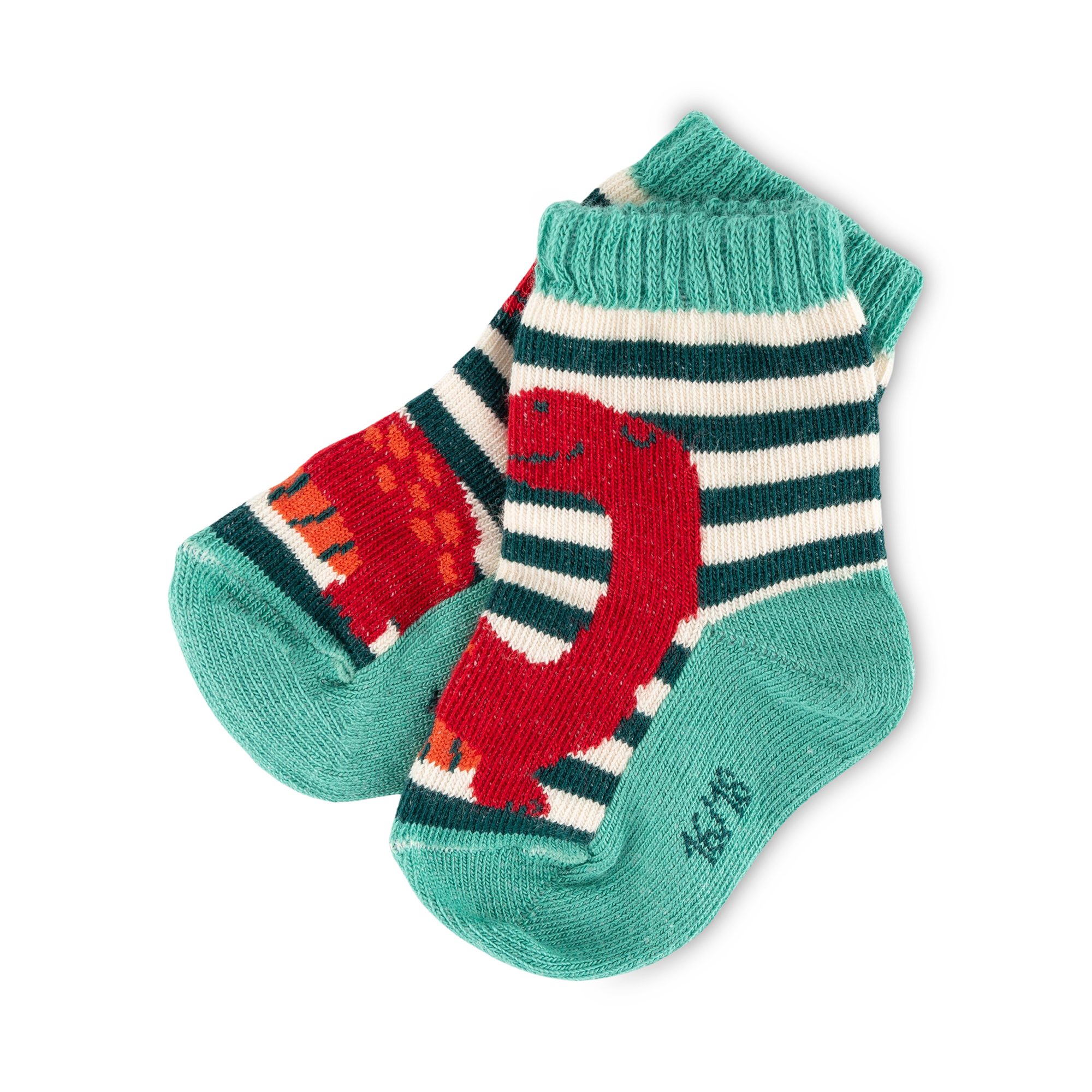 3 pair set baby socks, Dino World