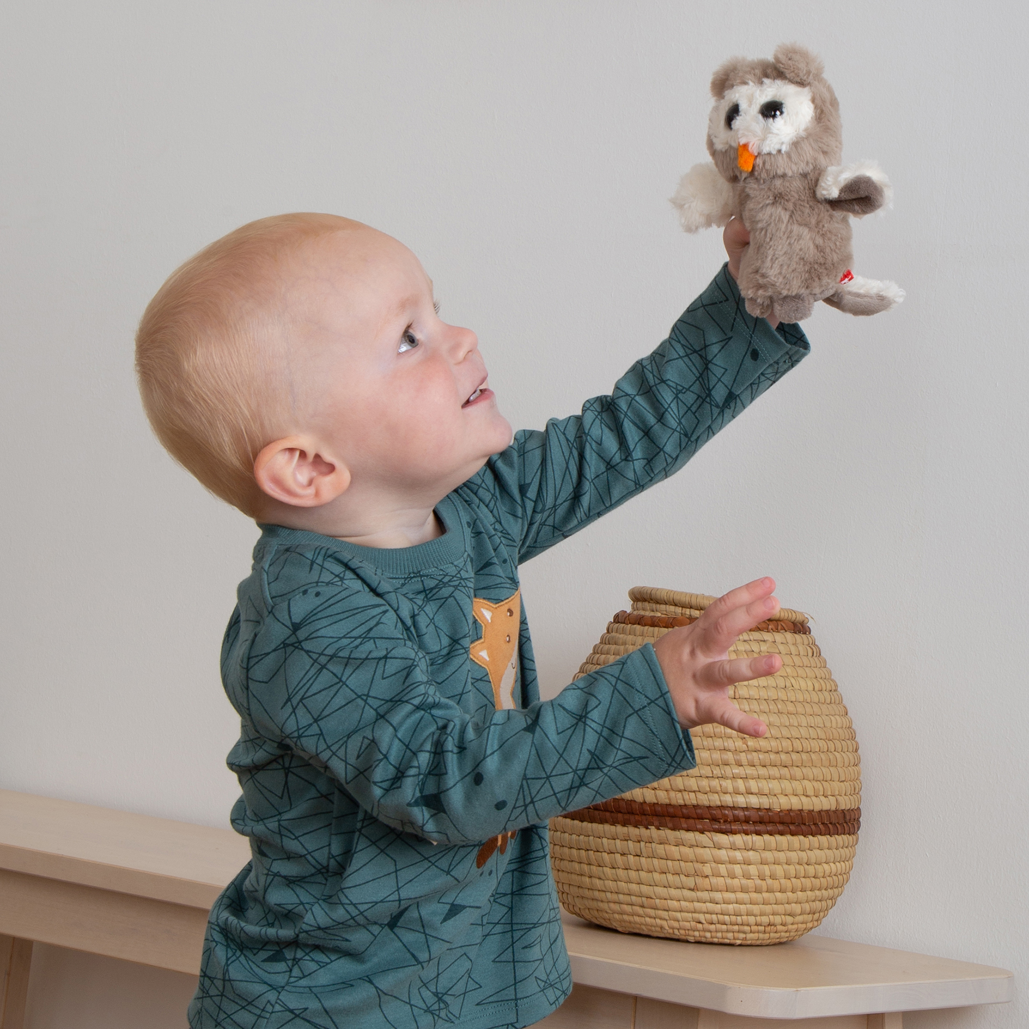 Mini plush toy owl, Sweety Cuddly Gadgets