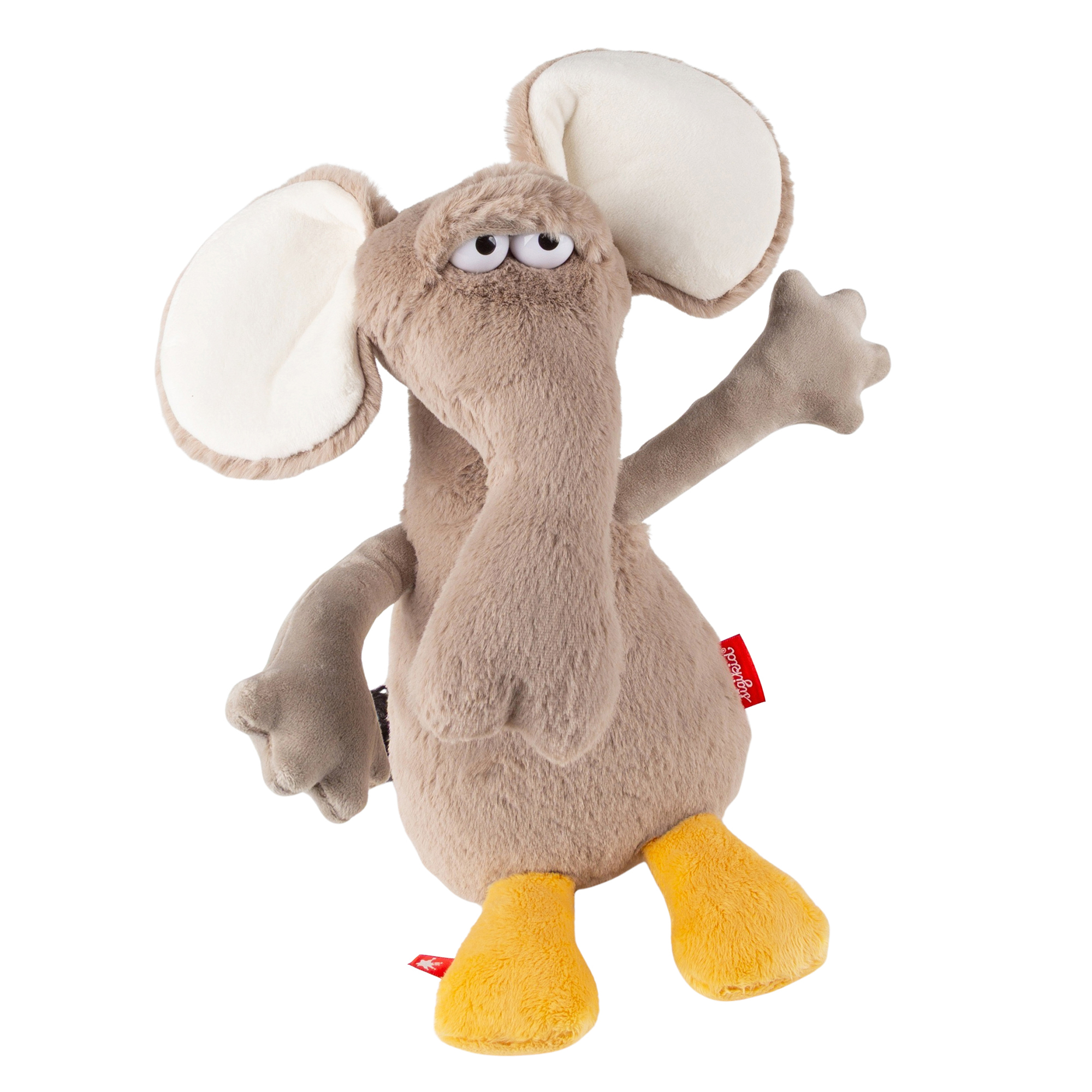 Shapeable plush toy elephant