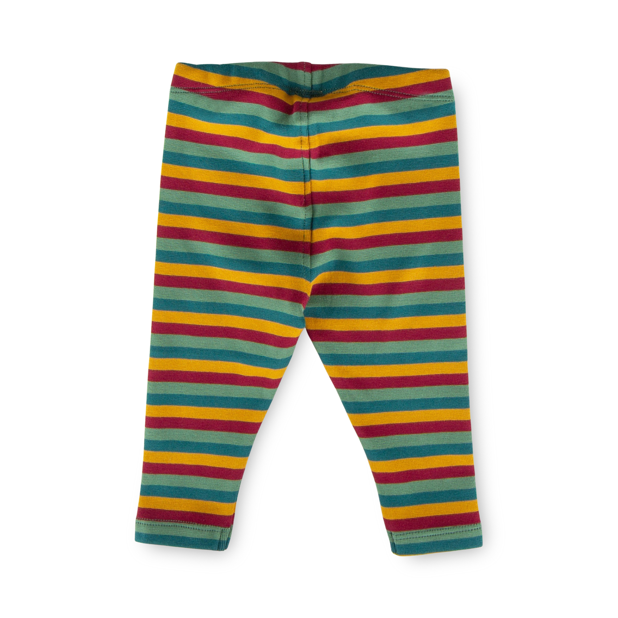 Baby rib knit leggings, multicoloured