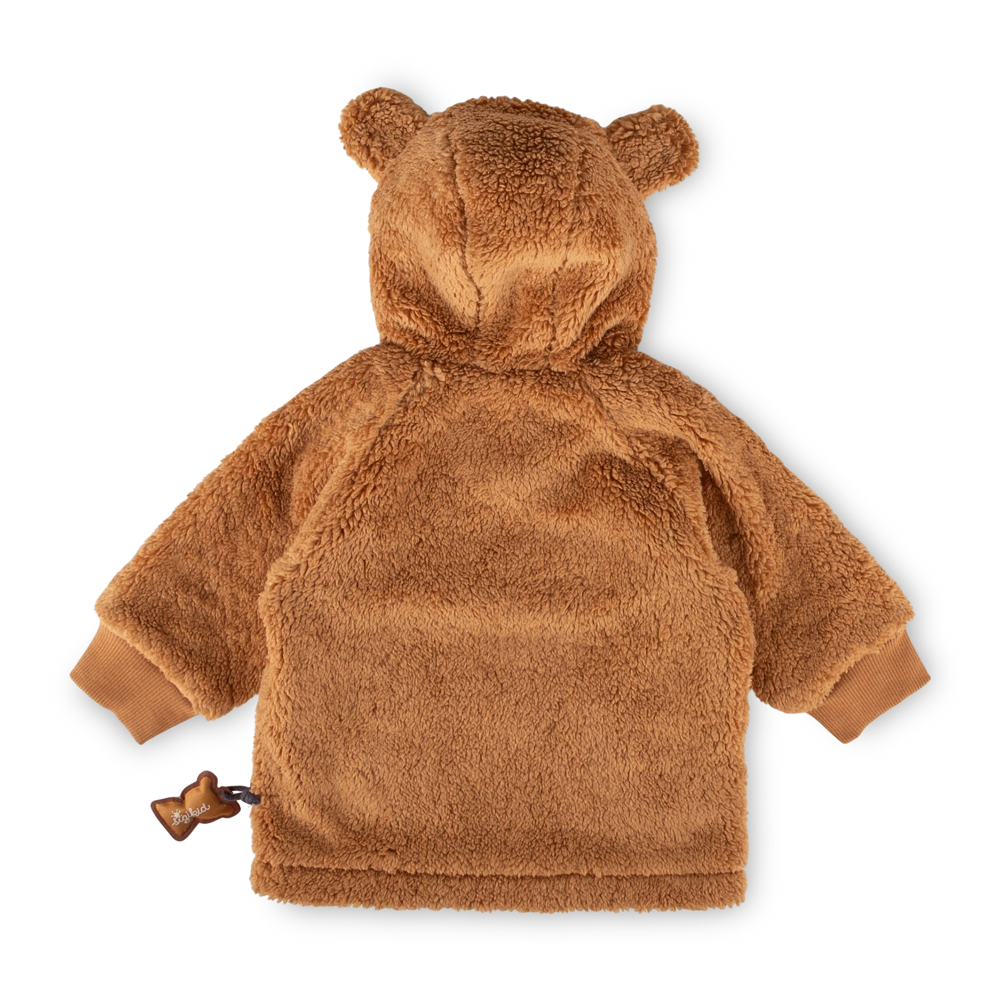 Baby Sherpa Fleece Jacke gefüttert Winterbär, braun