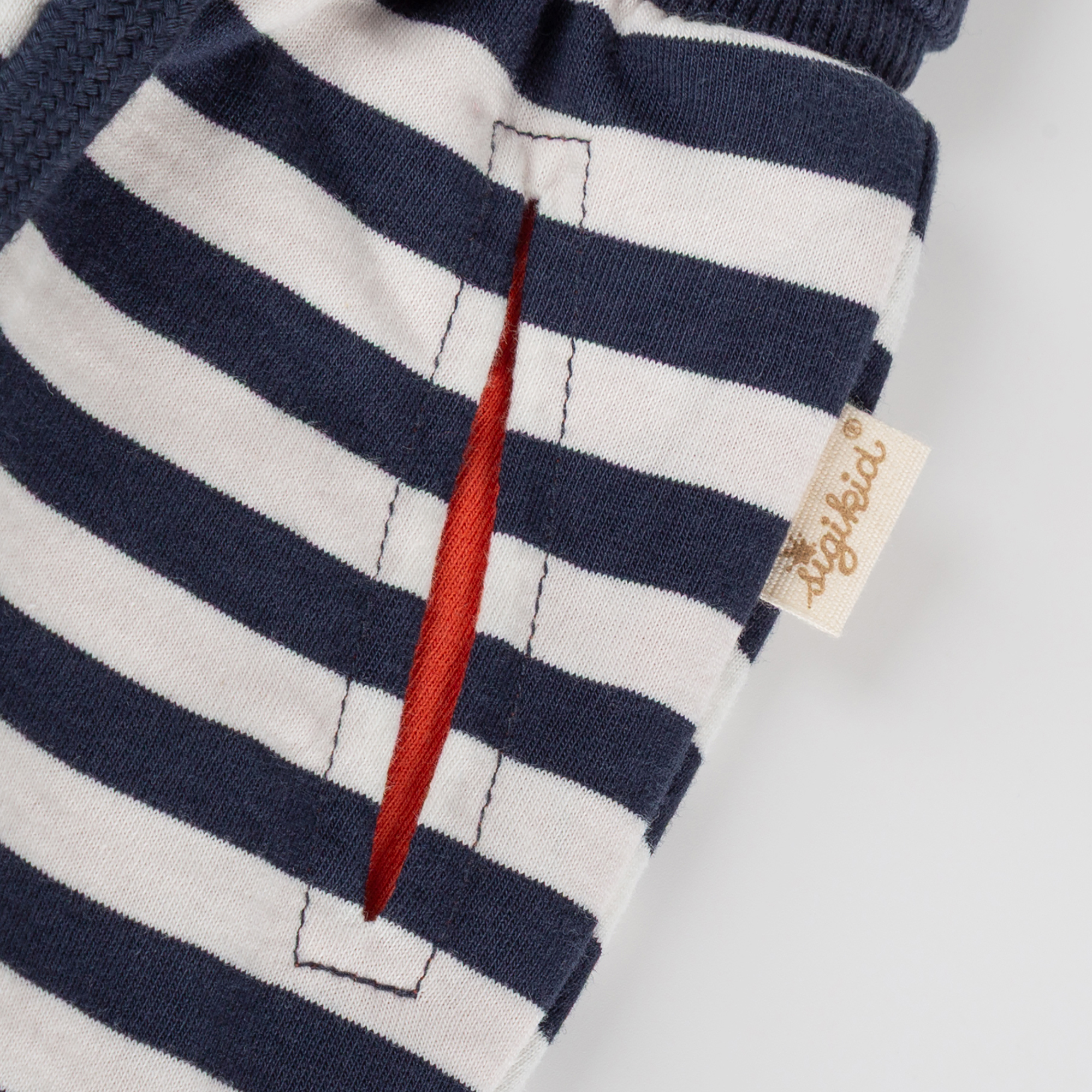 Jersey Babyshorts gestreift, Happy Holidays
