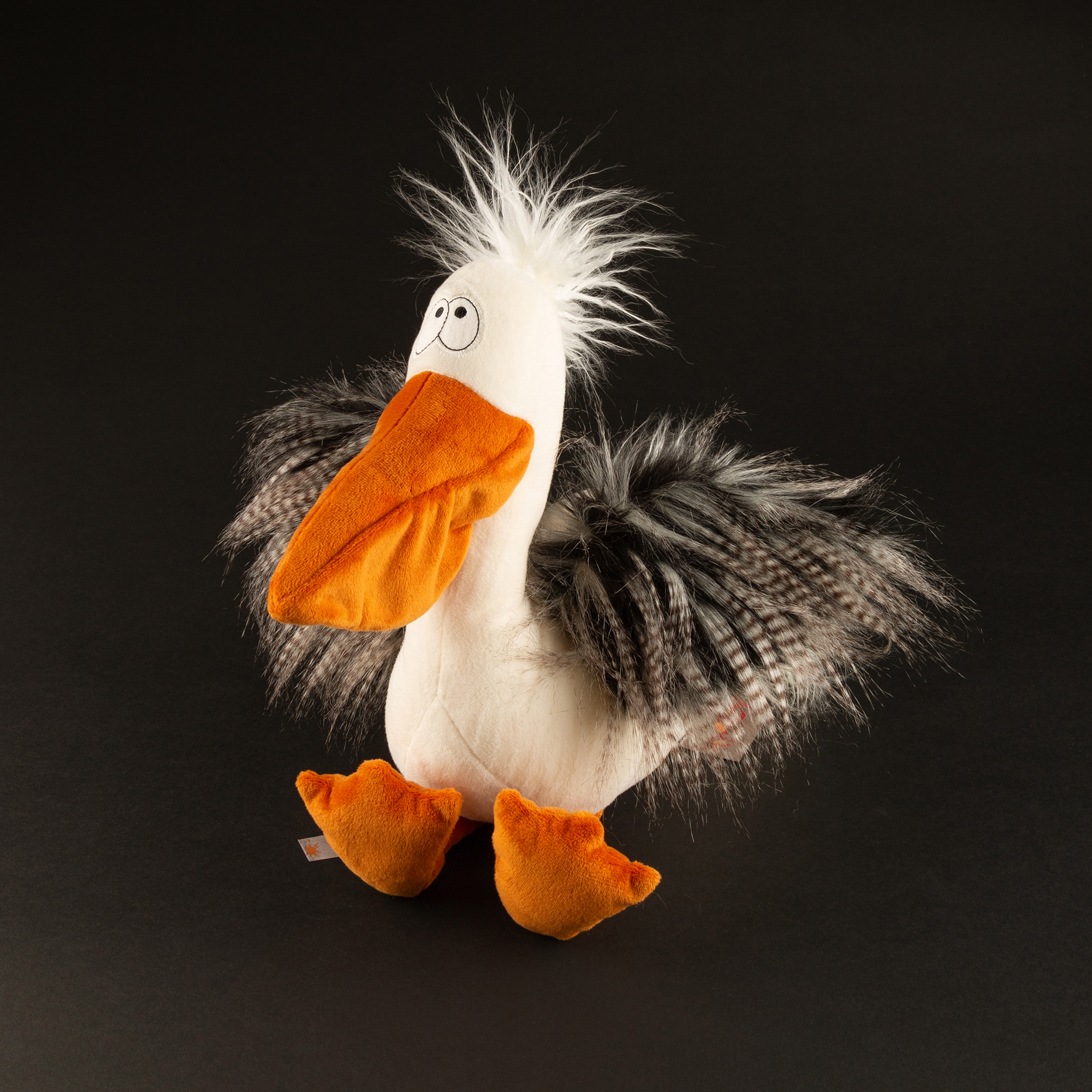 Plush pelican Romeo Pelikano, Kikeriki Plush pelican Romeo Pelikano, Kikeriki