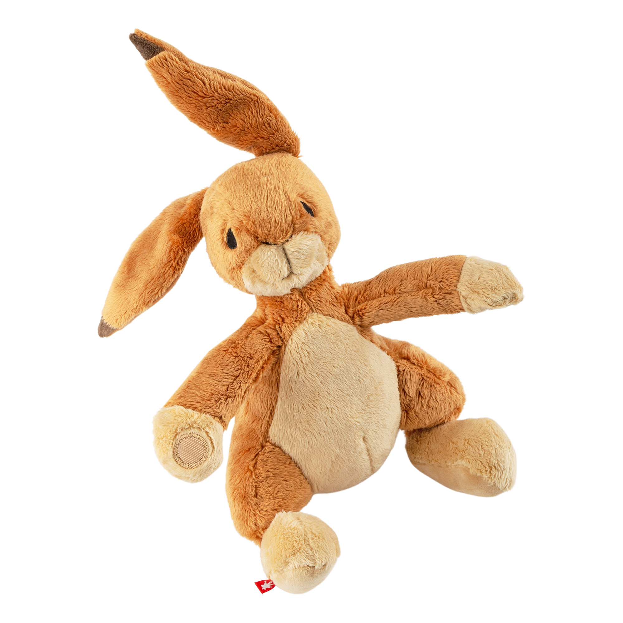 Plush hare, children's book "Wir zwei..." (You and me) by Michael Engler