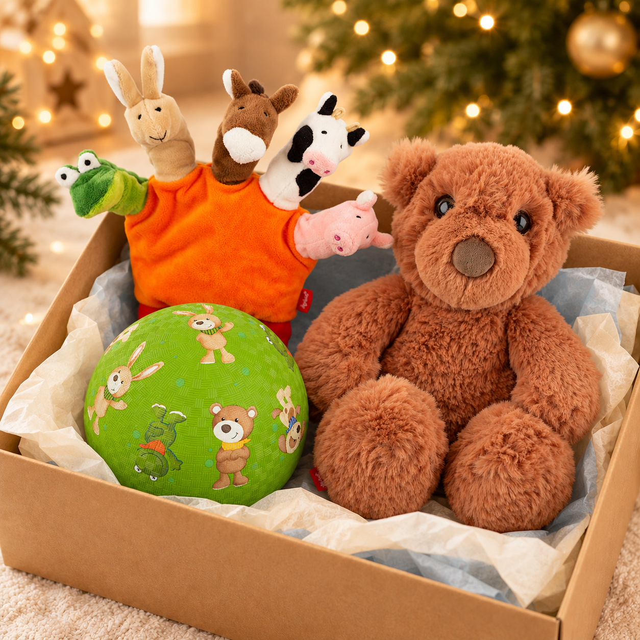 Geschenkset Spielen & Kuscheln