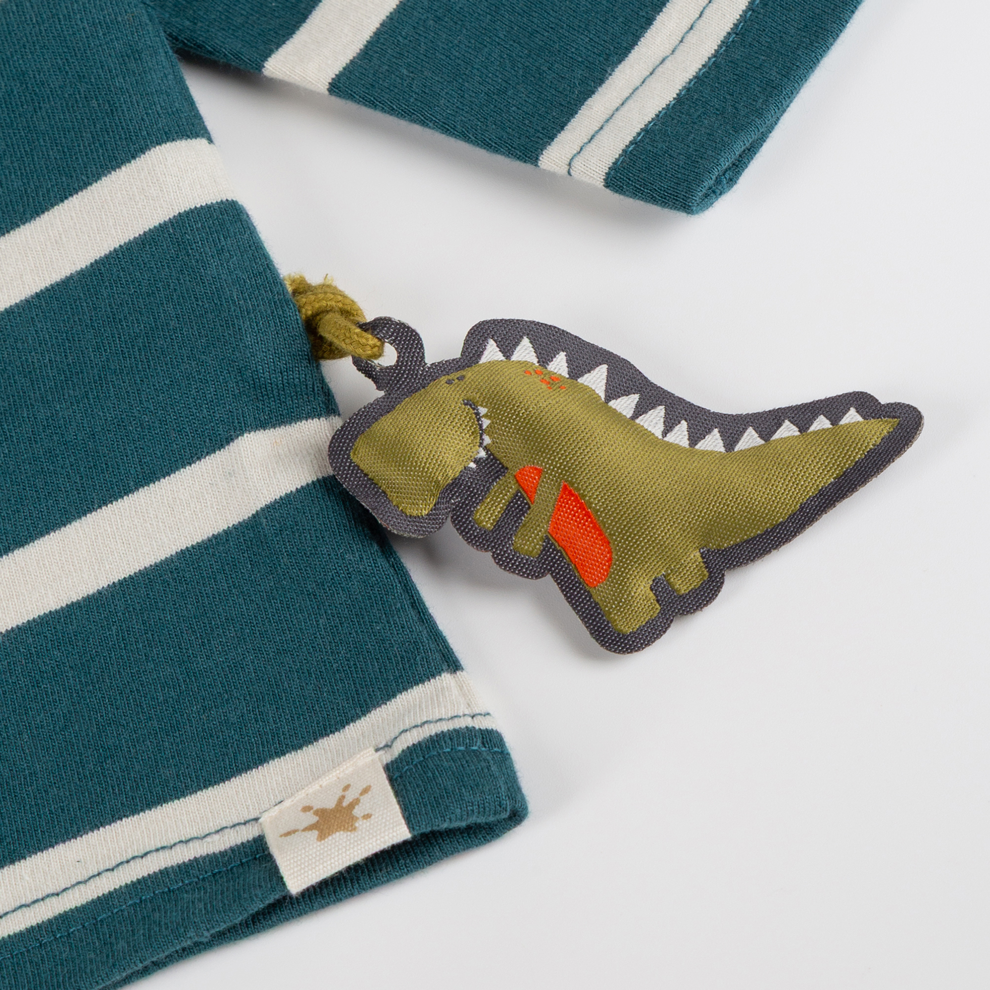 Baby long sleeve Tee striped, Dino Fun