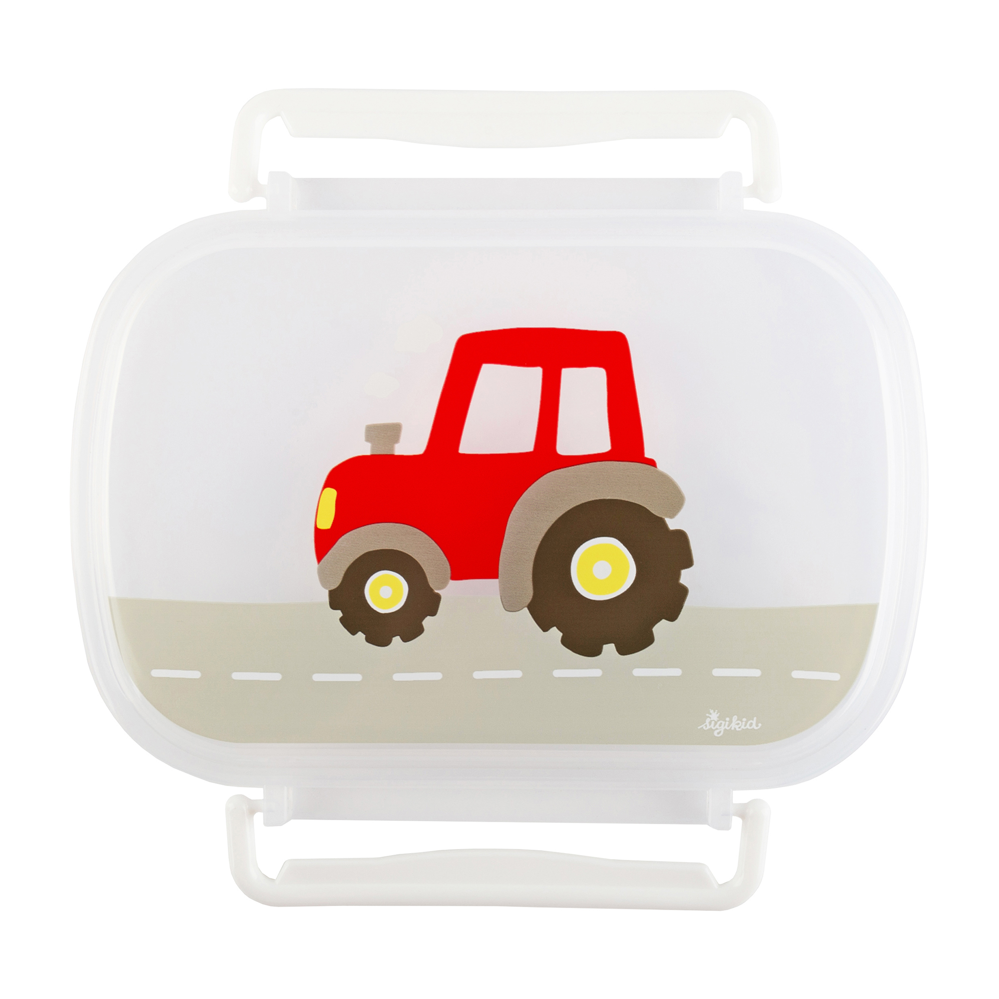 Kindergarten lunchbox tractor