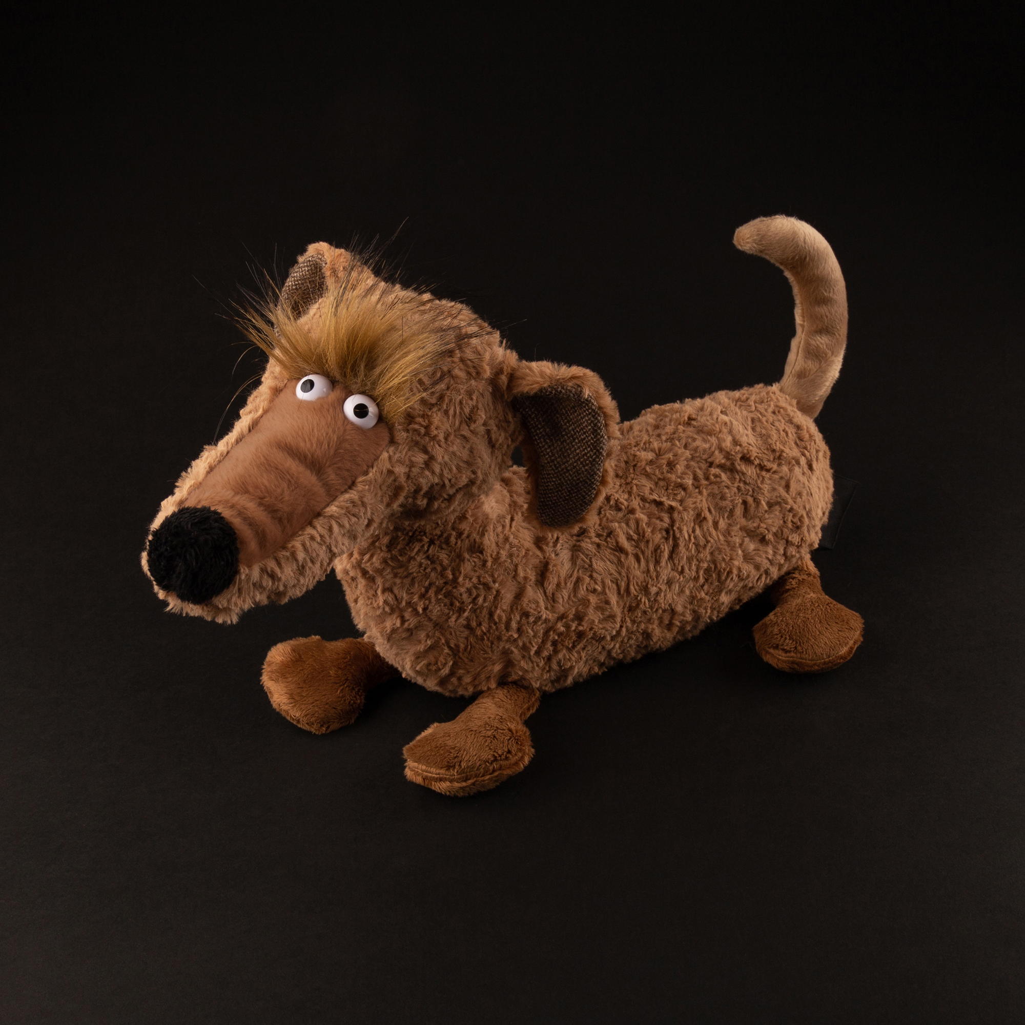 Plush dog Sausage Schorschi, Beasts collection