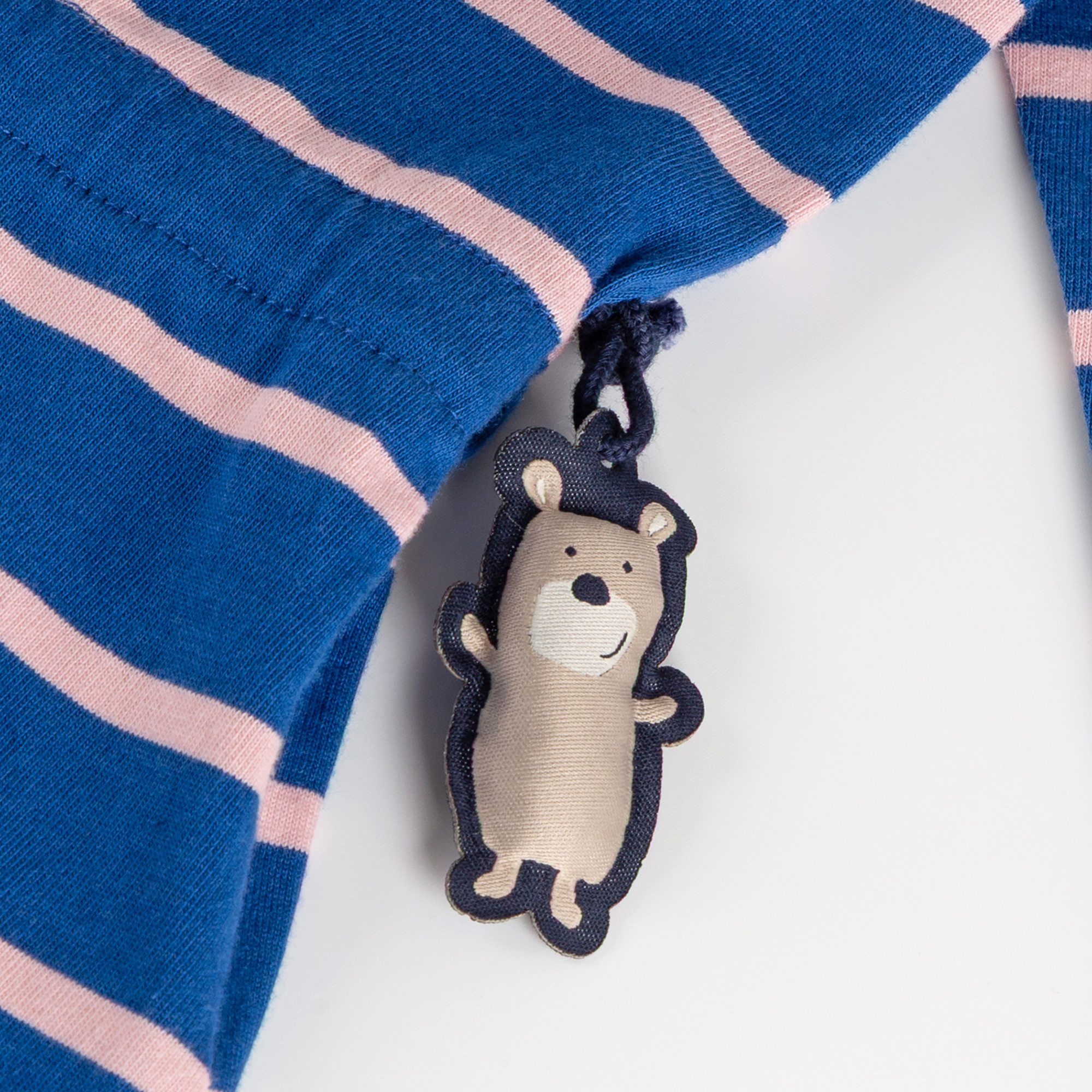 Girls' long-sleeved dress, kangaroo pocket