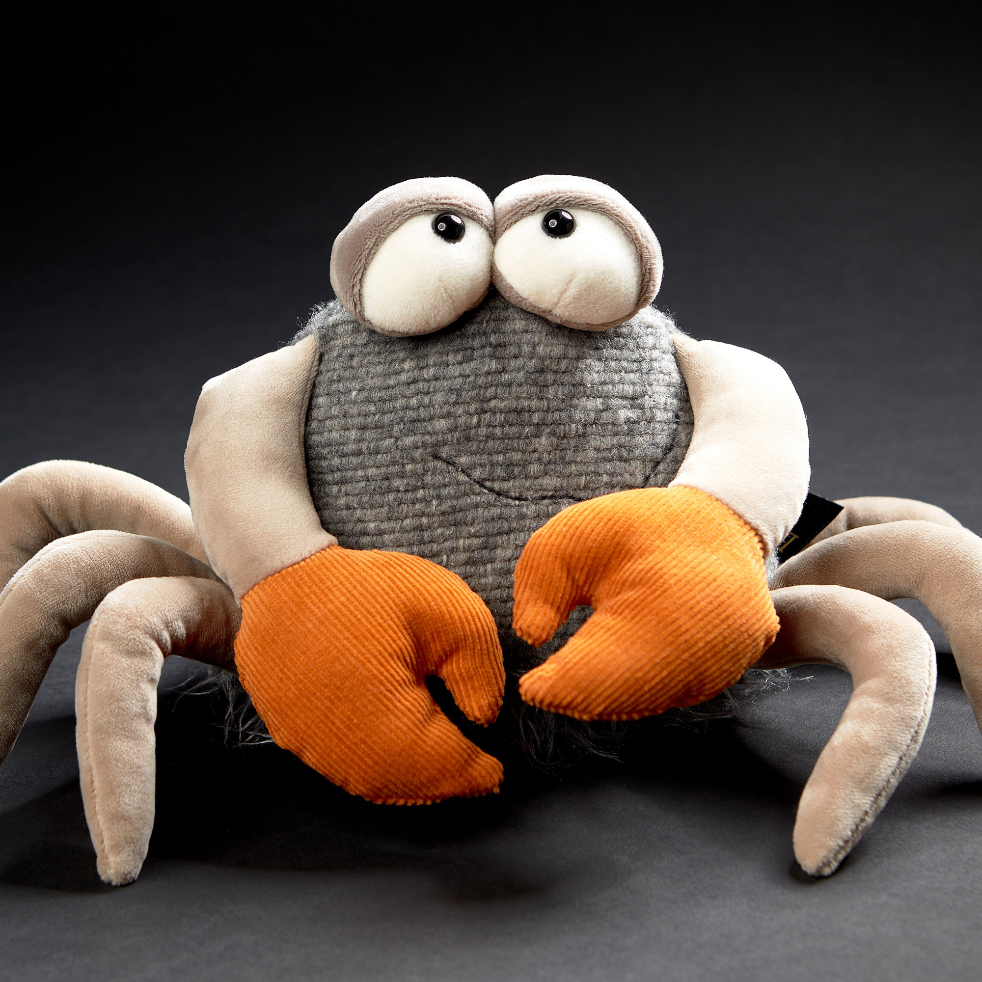 Plush toy crab Kick Klick, Beasts collection Plush toy crab Kick Klick, Beasts collection