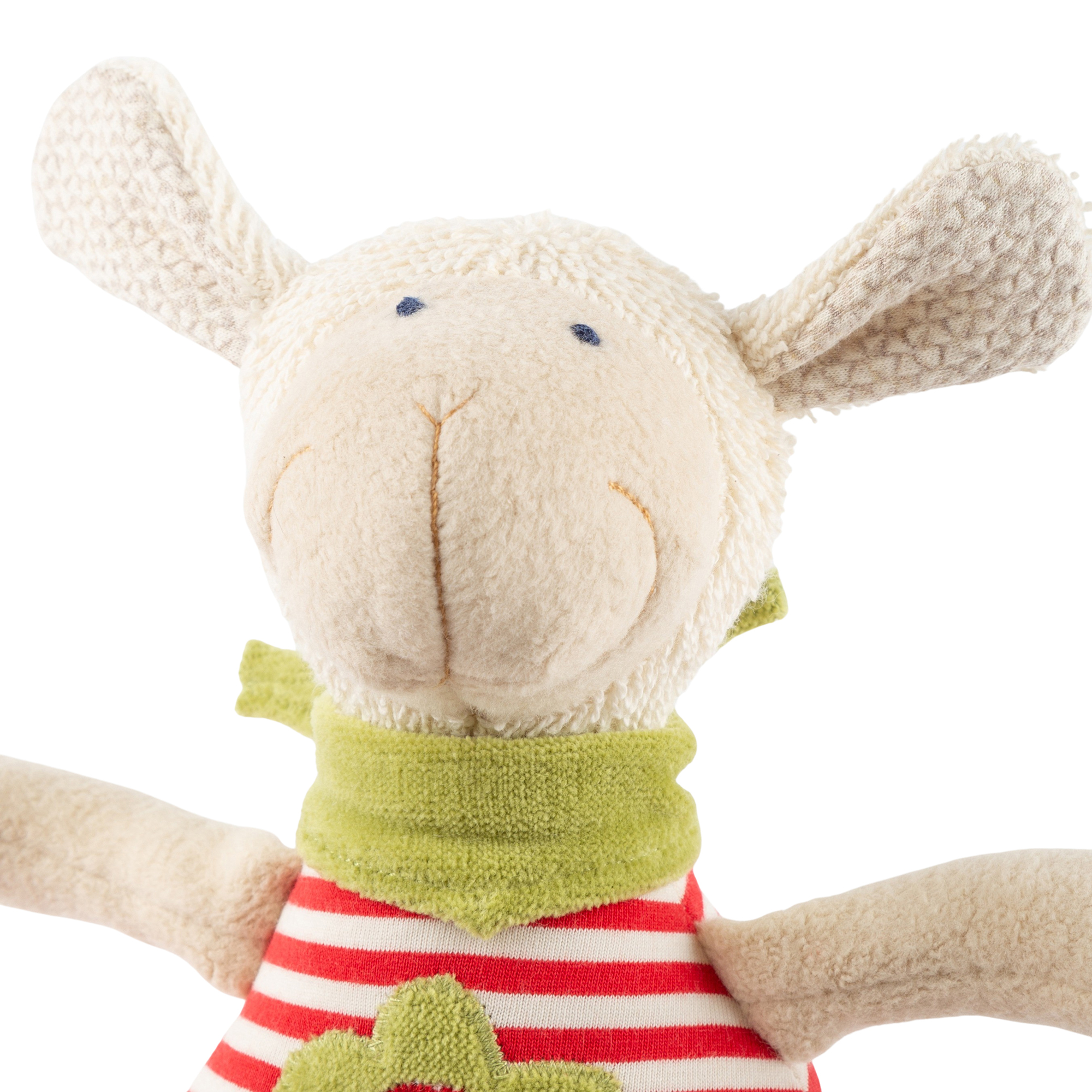 Musical soft toy sheep, organic