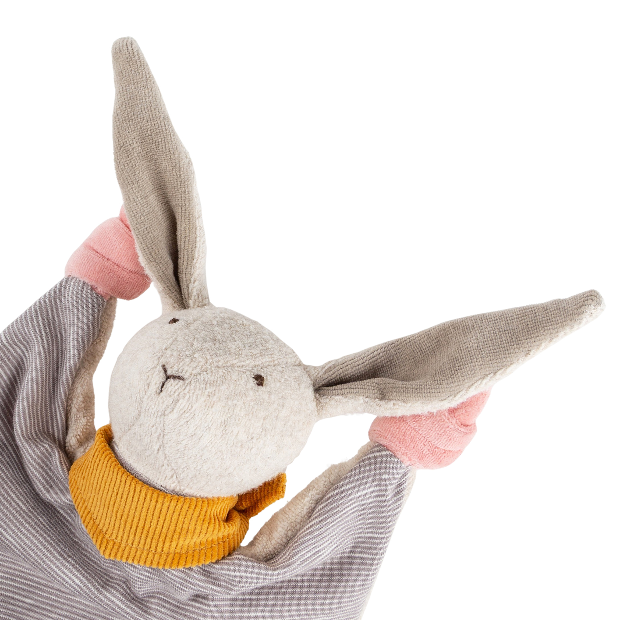 Baby soft toy comforter bunny, Signature Collection