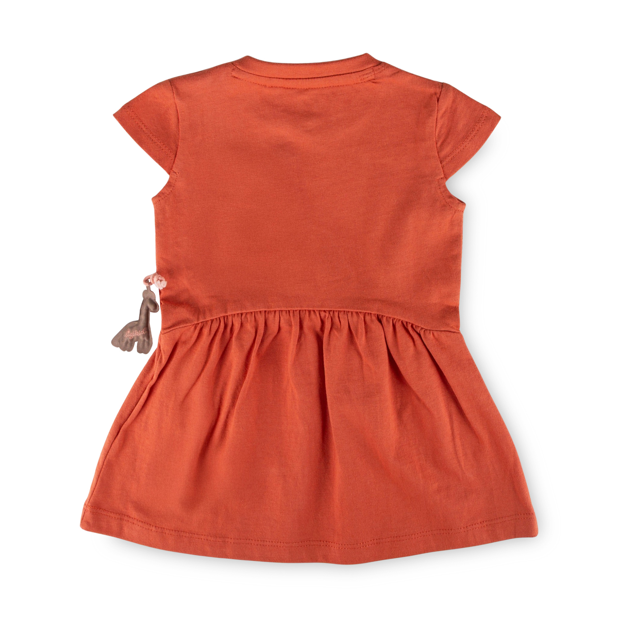 Baby dress with cap sleeves, Savanne