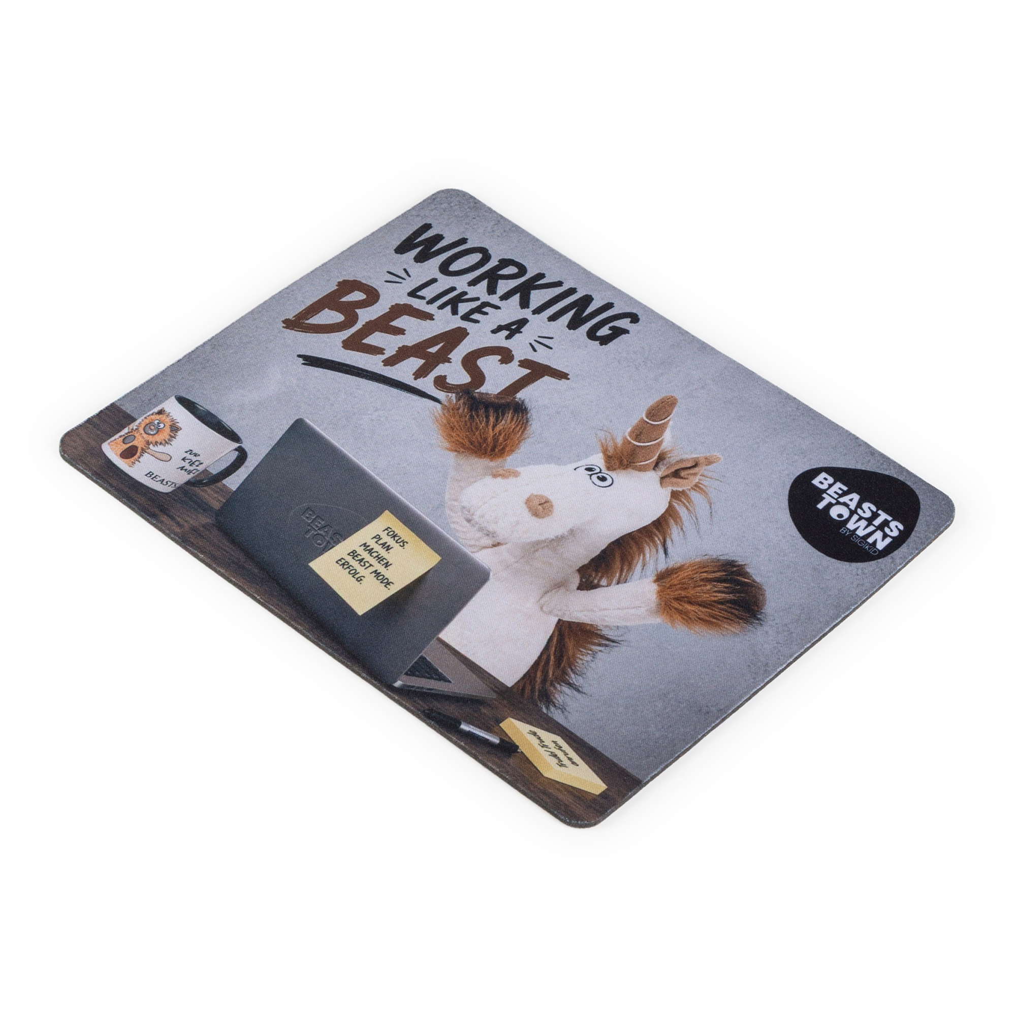 Beasts Mousepad "Working like a Beast"