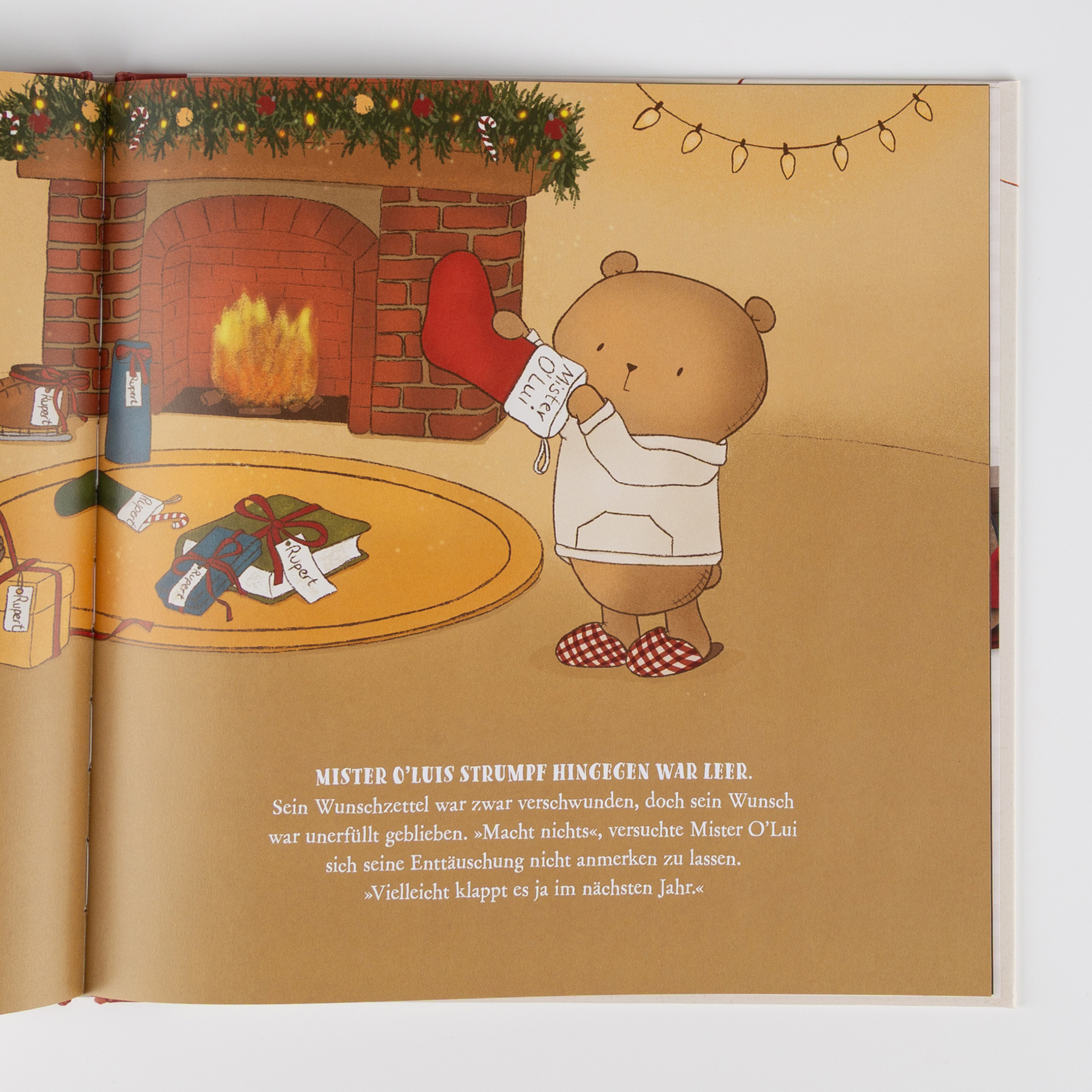 Kinderbuch Mister O'Lui feiert Weihnachten