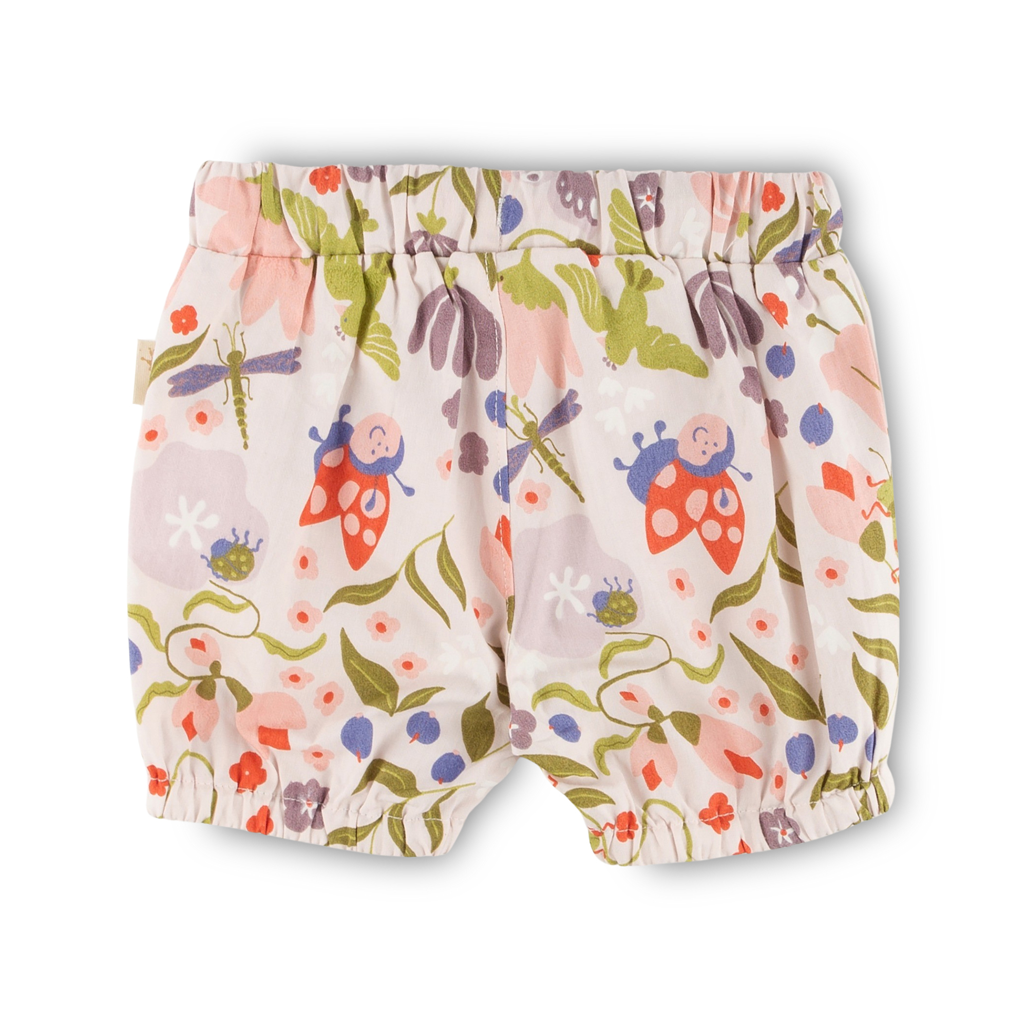 Batiste baby shorts flower meadow, Happy Ladybug