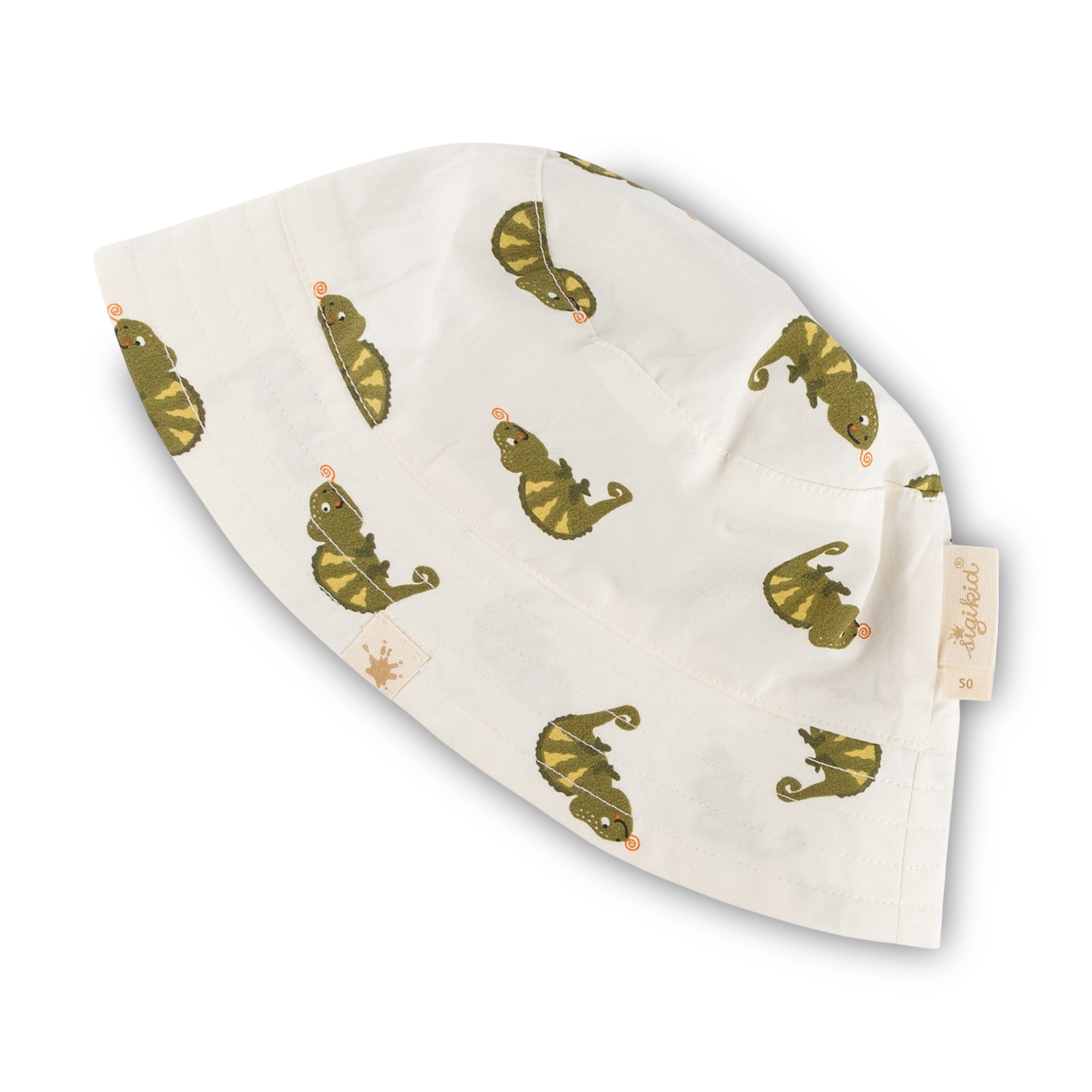 Brimmed children's sun hat chameleon, Jungle Brimmed children's sun hat chameleon, Jungle