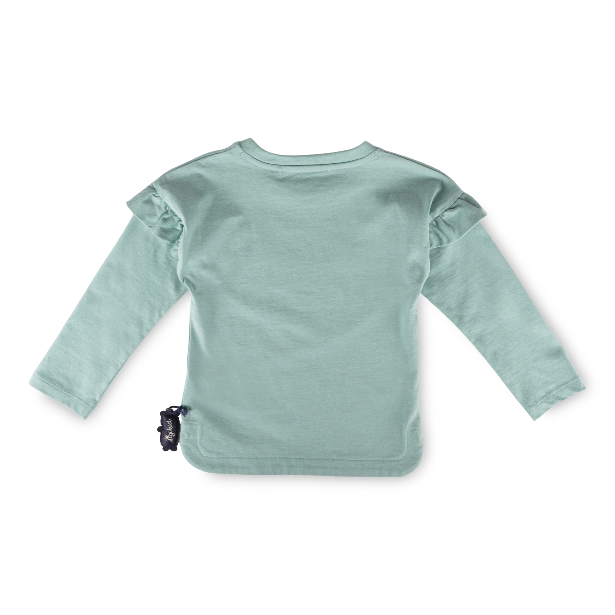 Children's long sleeve Tee roe deer, shoulder frills