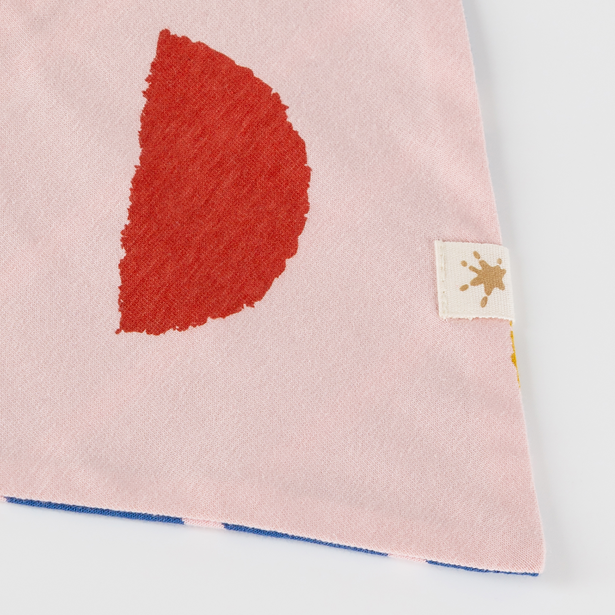 Baby Wendehalstuch, rosa oder geringelt