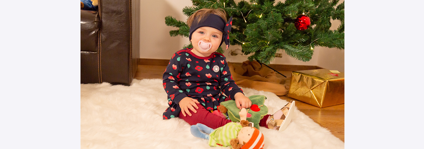 Oh du fröhliche: Kuschelige Mädchenkleider für Weihnachten