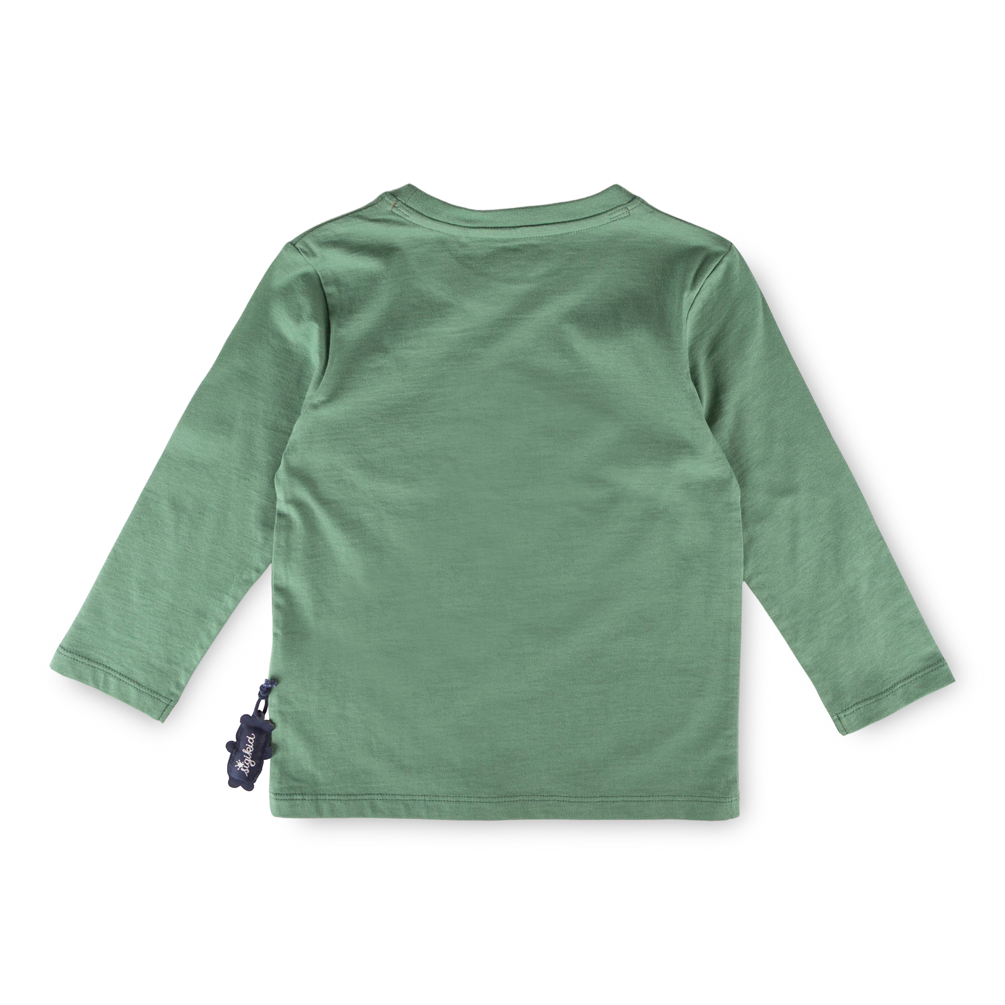 Children's long sleeve Tee monster, light green
