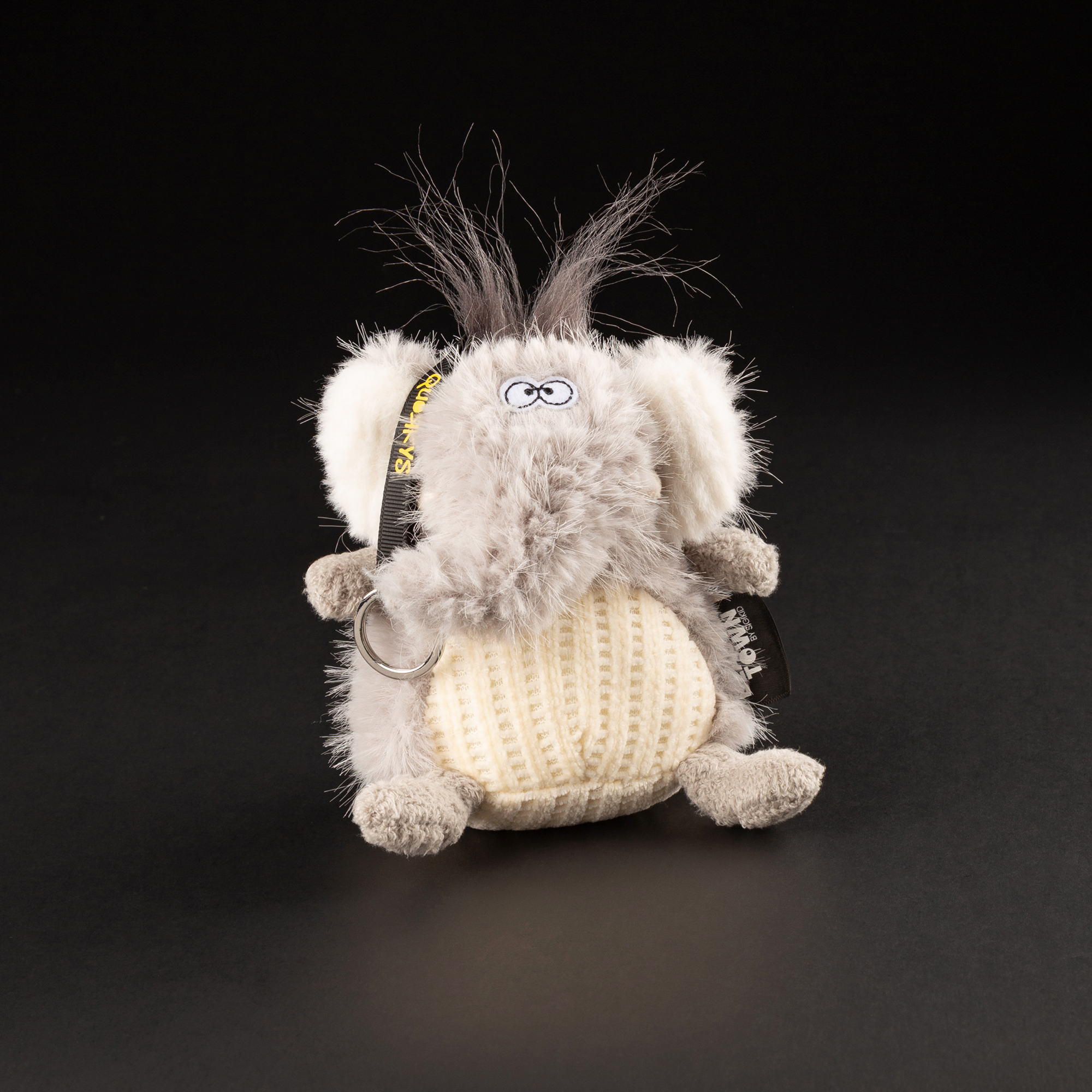 Quörky Plüsch Anhänger Elefant Chat Fant klein, BeastsTown