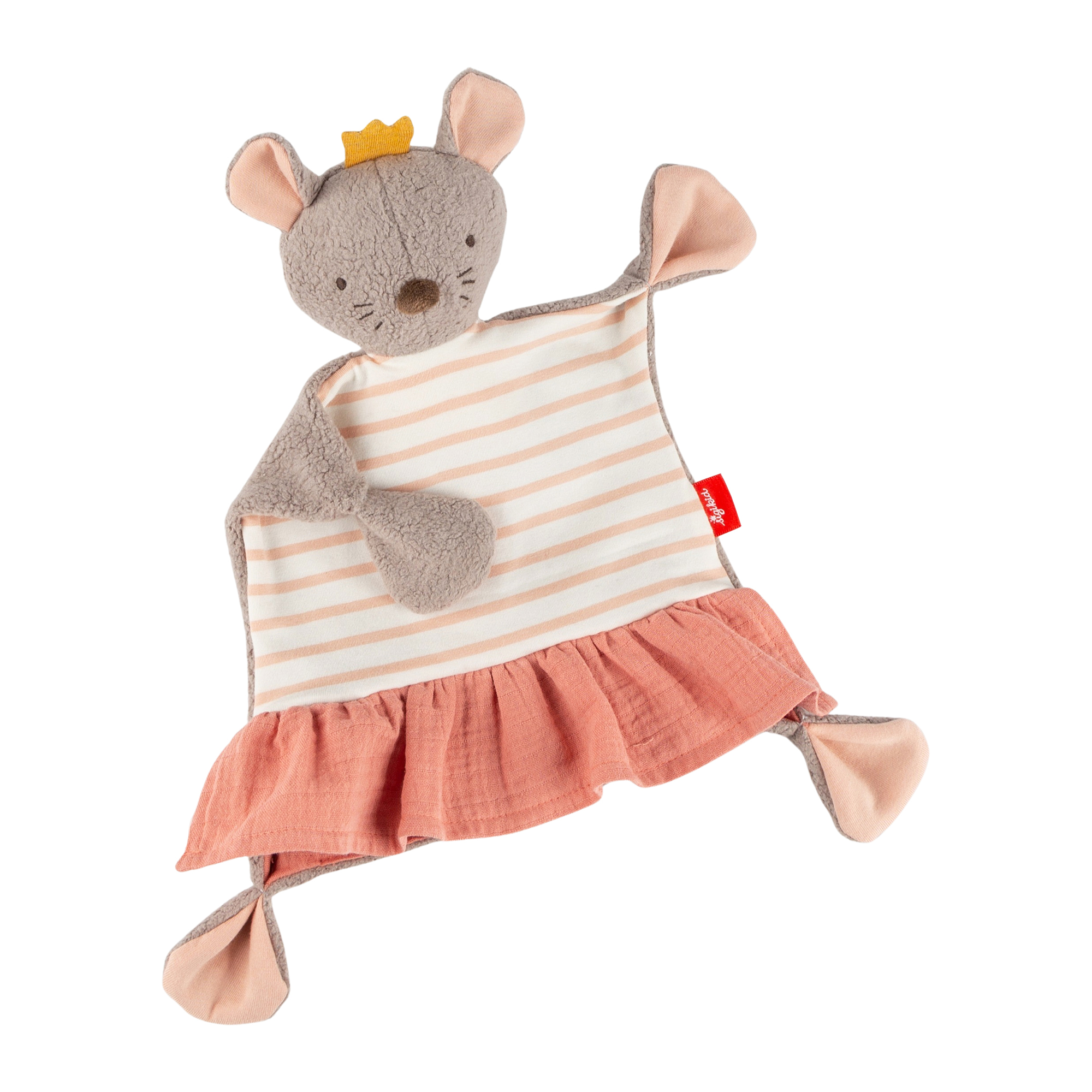 Baby Schnuffeltuch Maus Prinzessin