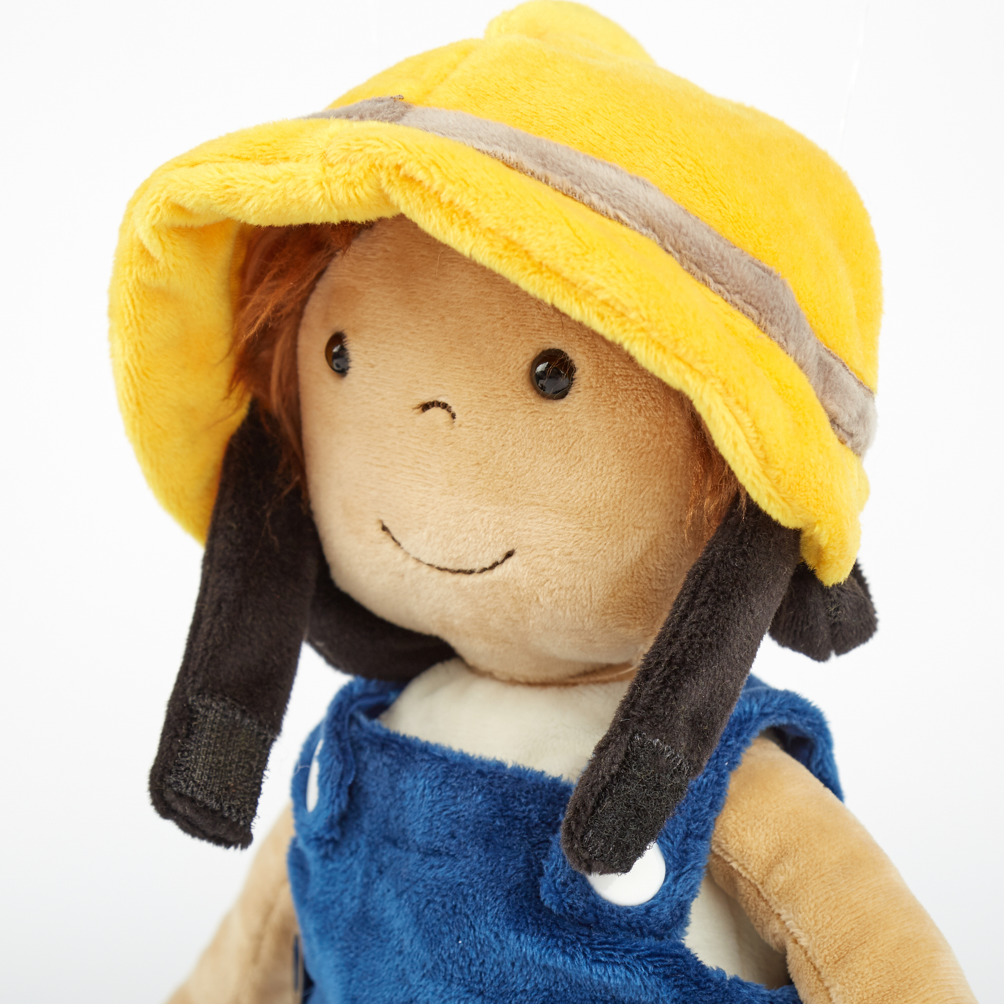 Educational soft doll firefighter, learn-how-to-dress