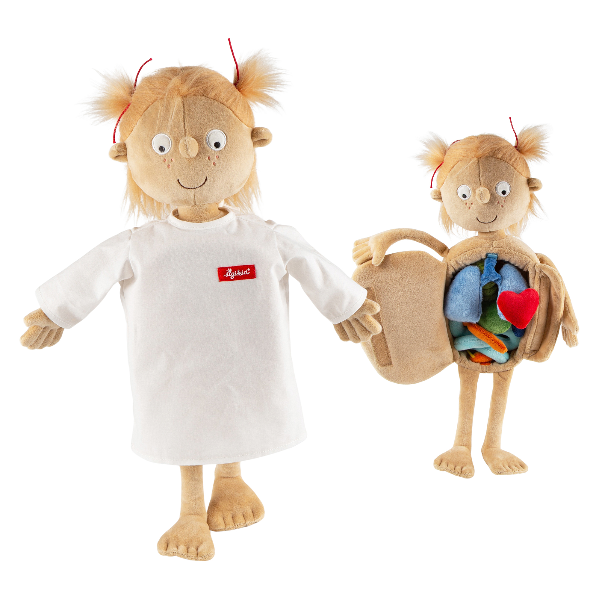 Plush doll Rosi, the little patient