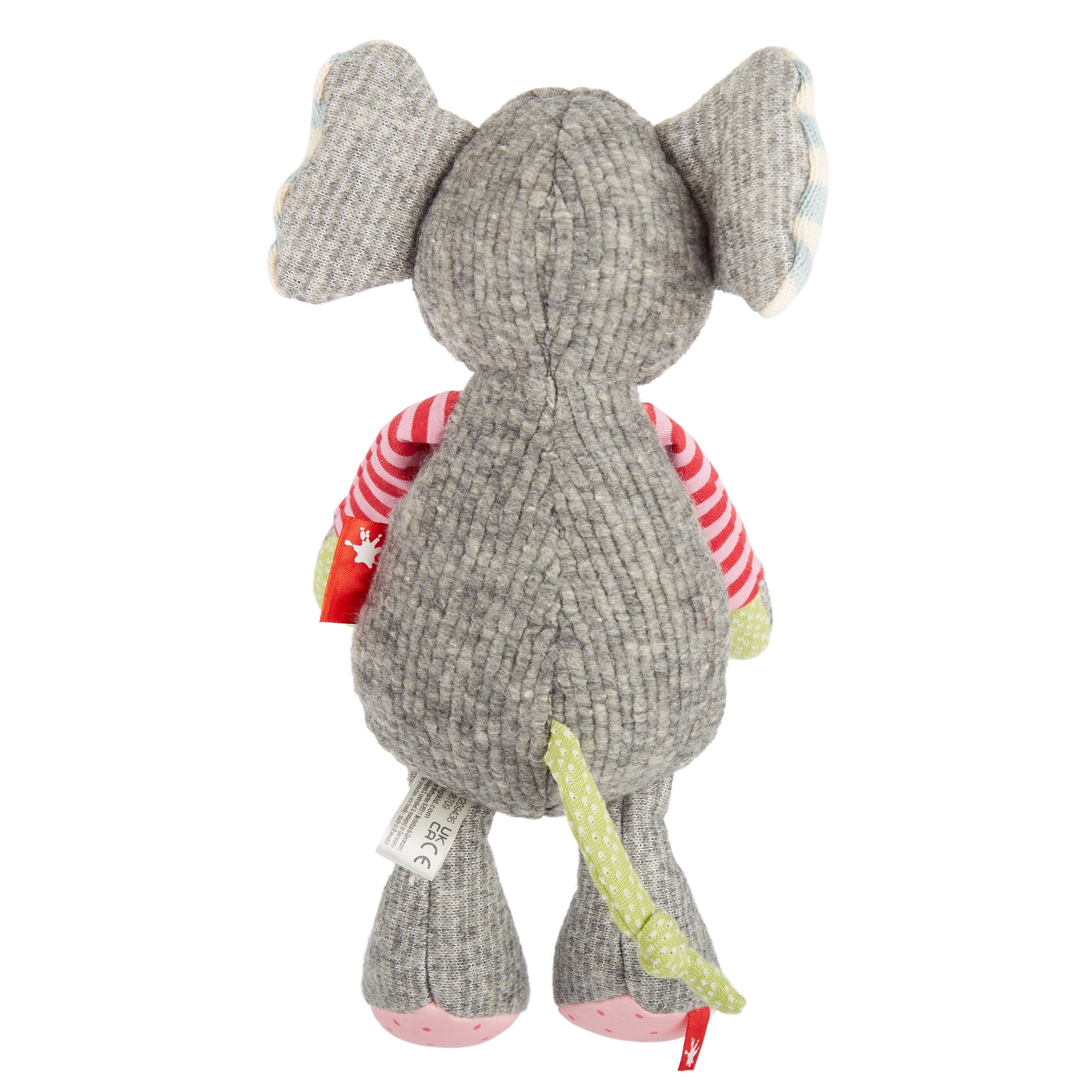 Sweet soft toy elephant girl