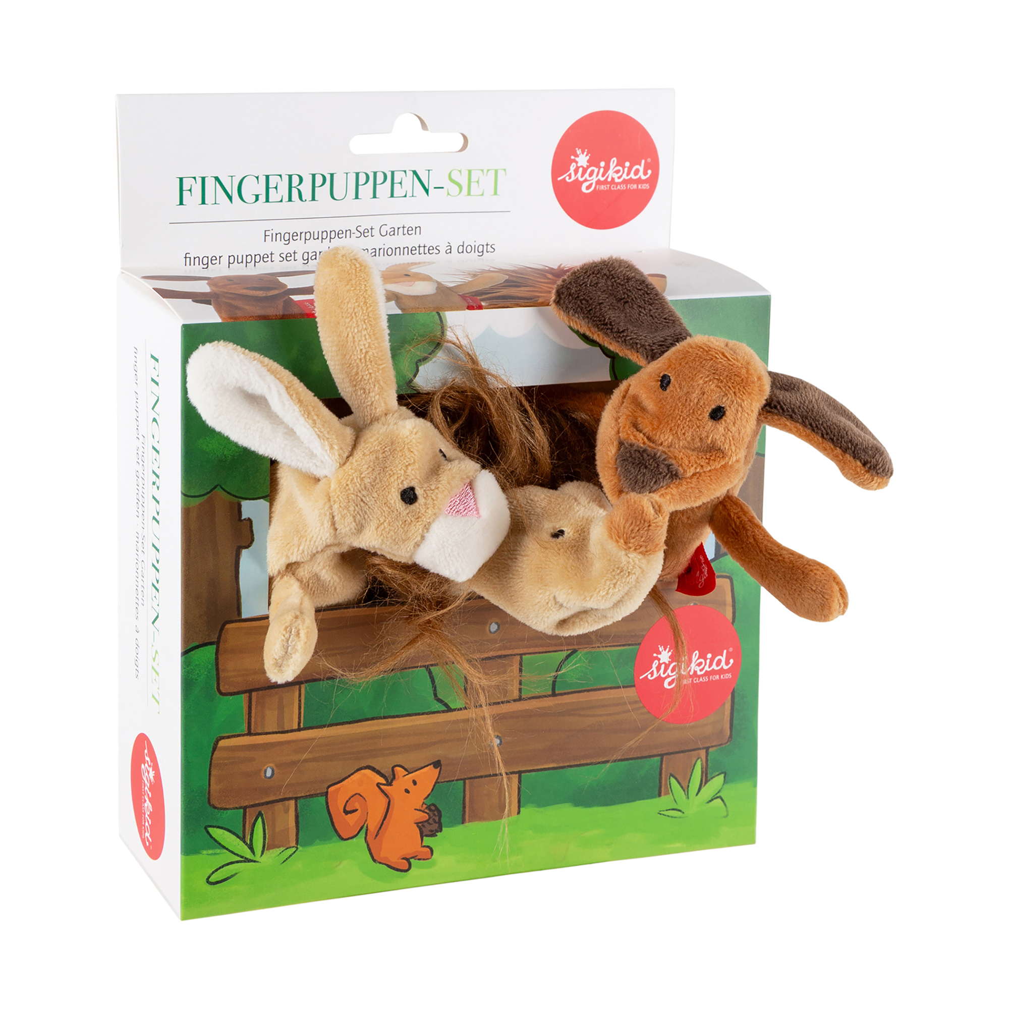 Kinder Fingerpuppenset Garten