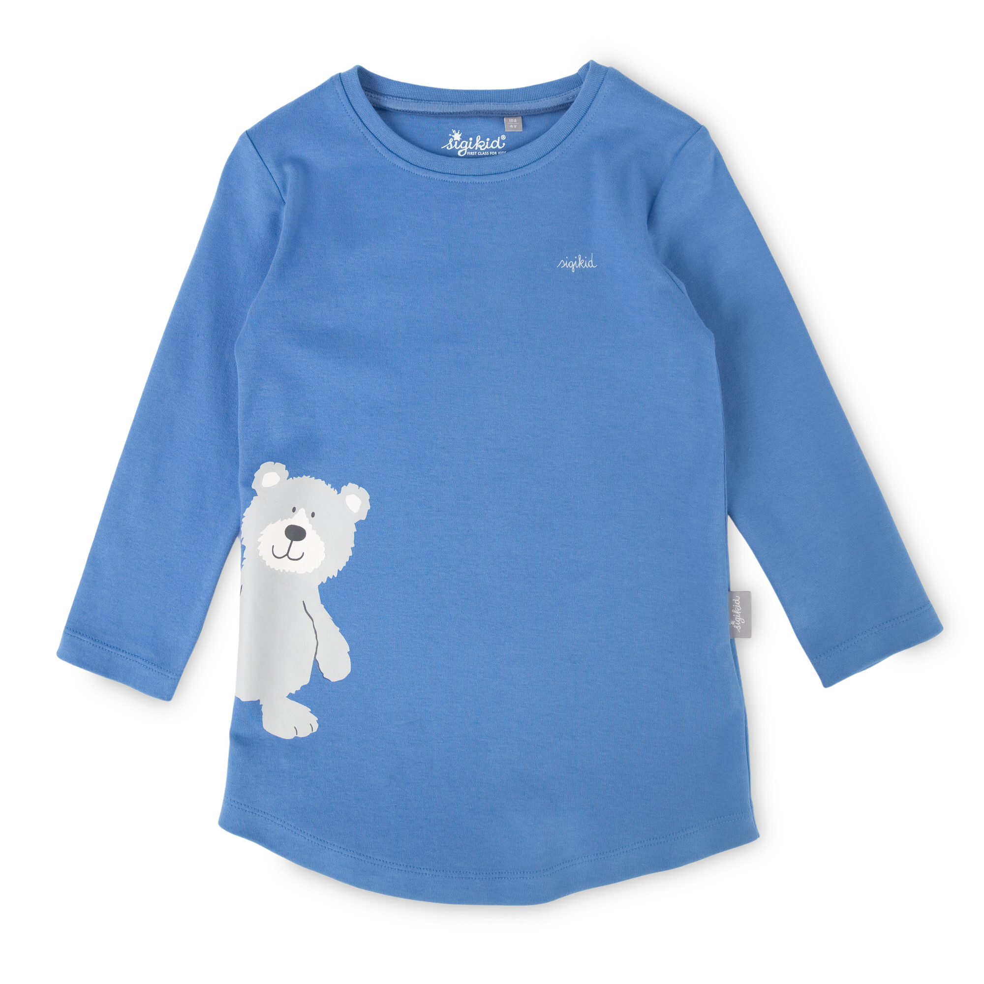 Kinder Schlafanzug Bär, blau
