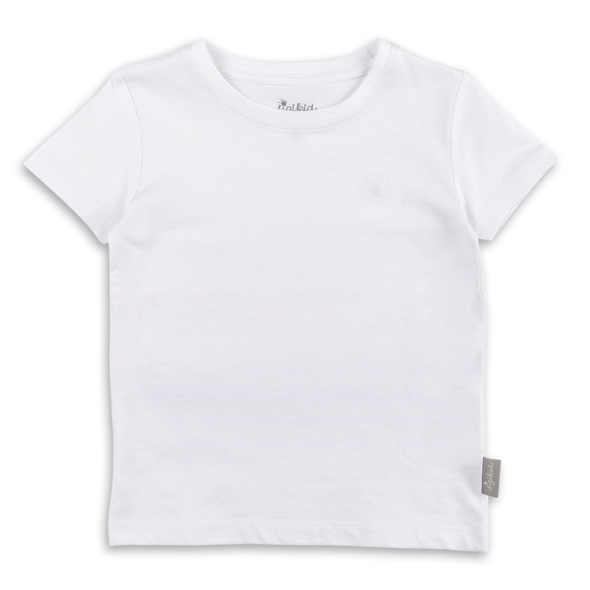 2 pack crew neck T-shirt for boys/girls, white 2 pack crew neck T-shirt for boys/girls, white