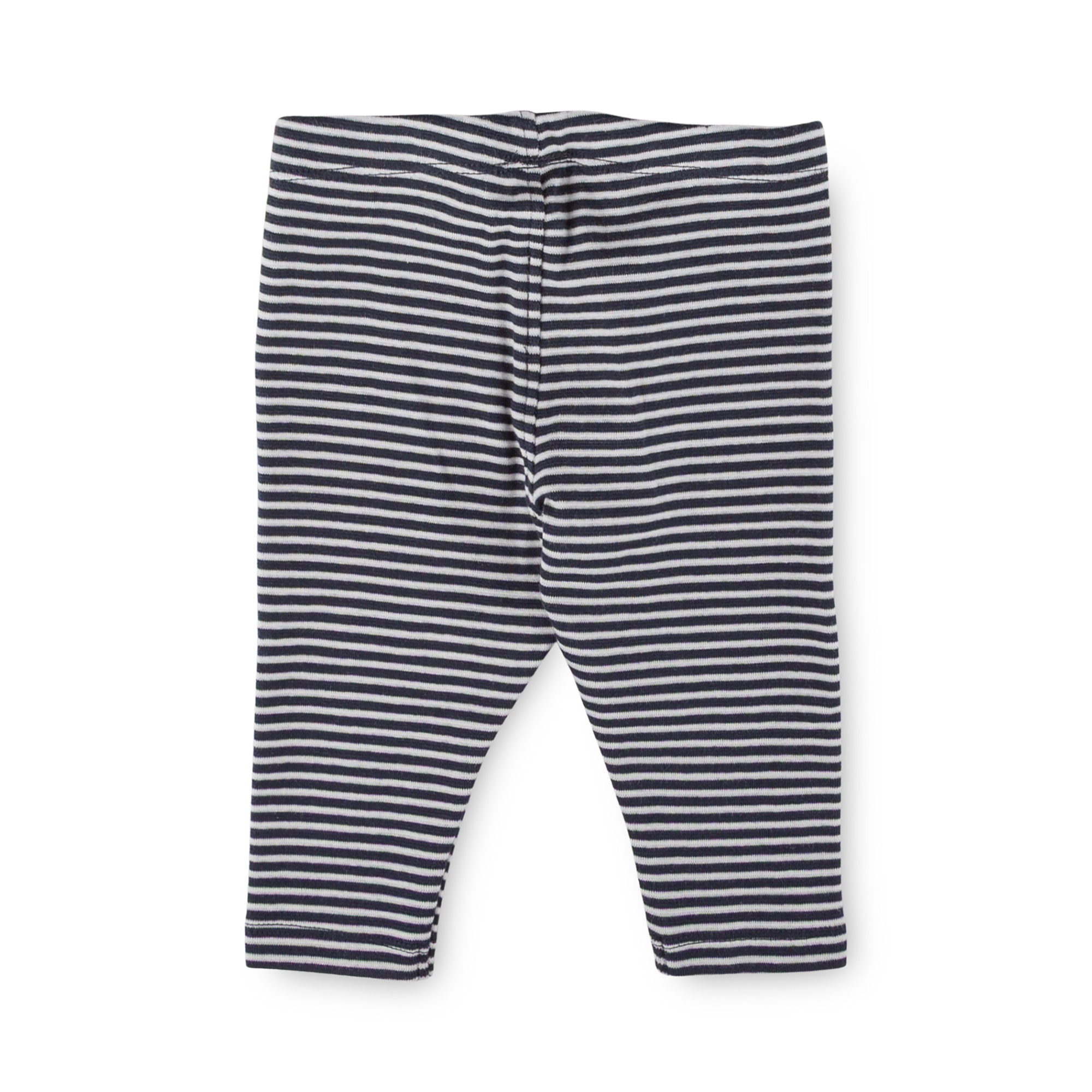 Baby Ringel Leggings Curious Owl , blau-weiß