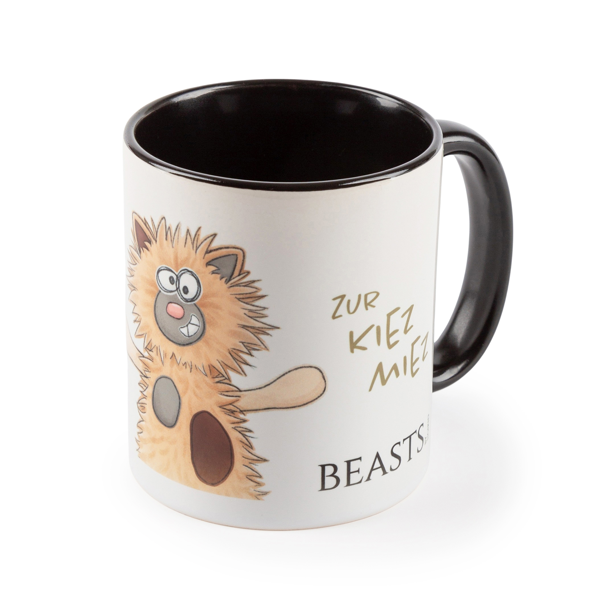 Coffee mug cat Kiez Miez, Beasts