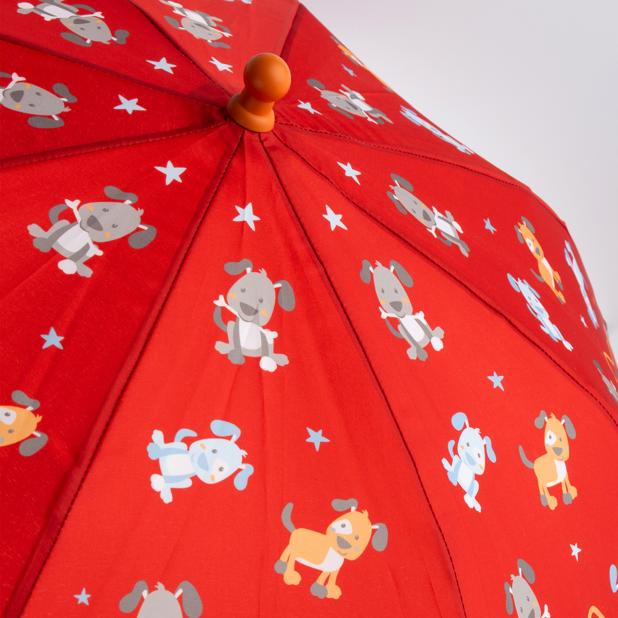 Children's umbrella dogs, reflective edge