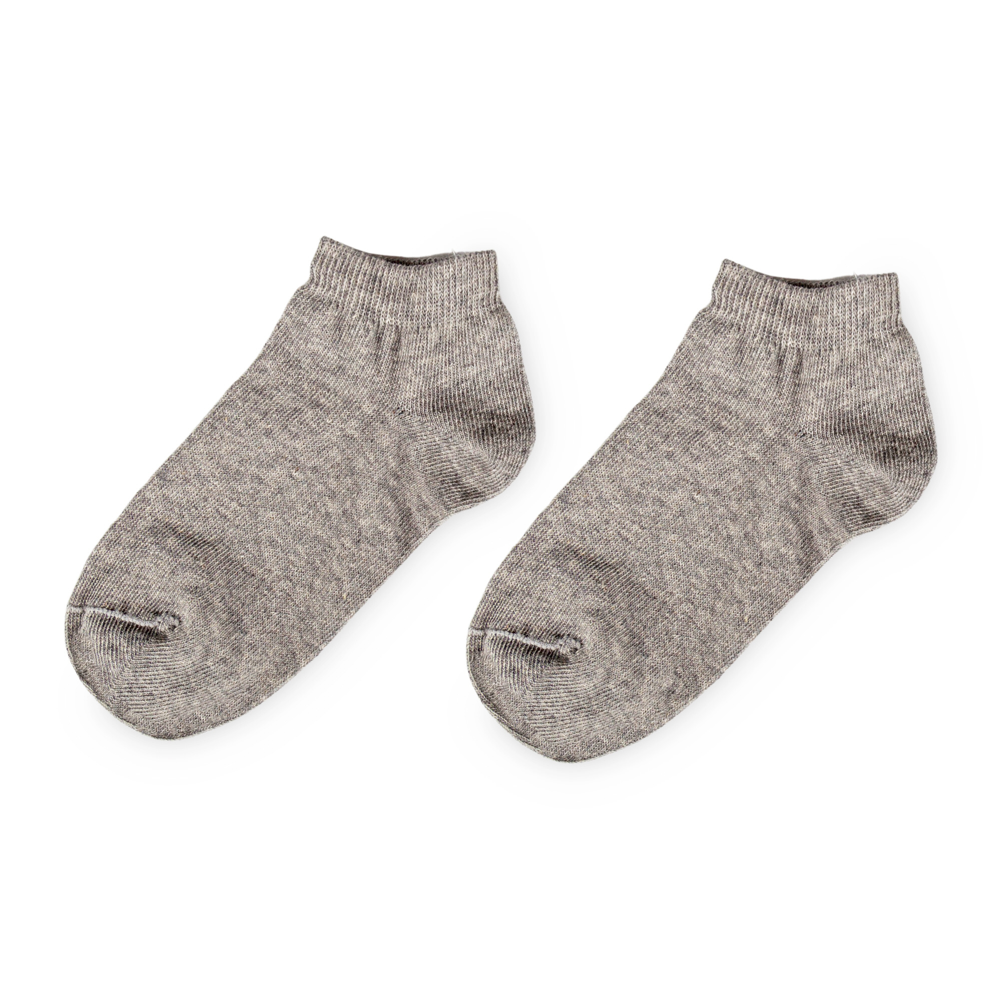 Children's trainer socks, grey marl