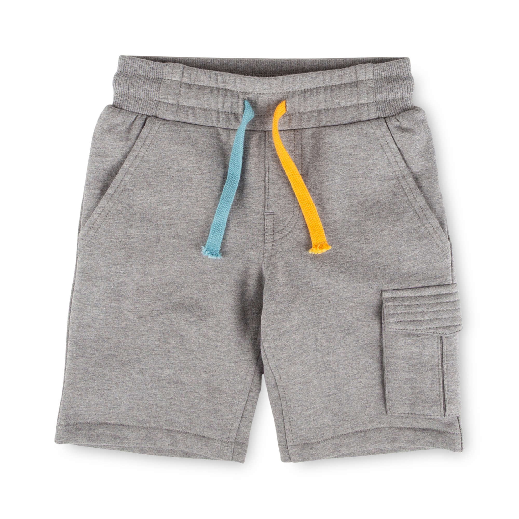 Kinder Bermuda mit Cargotasche, grau