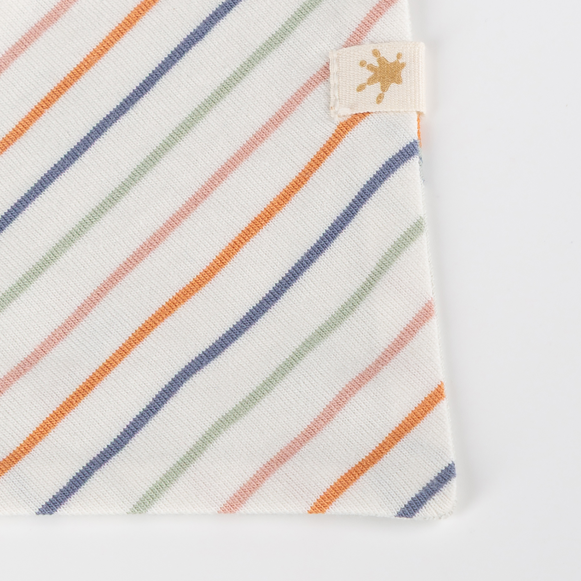 Newborn baby bandana bib, reversible