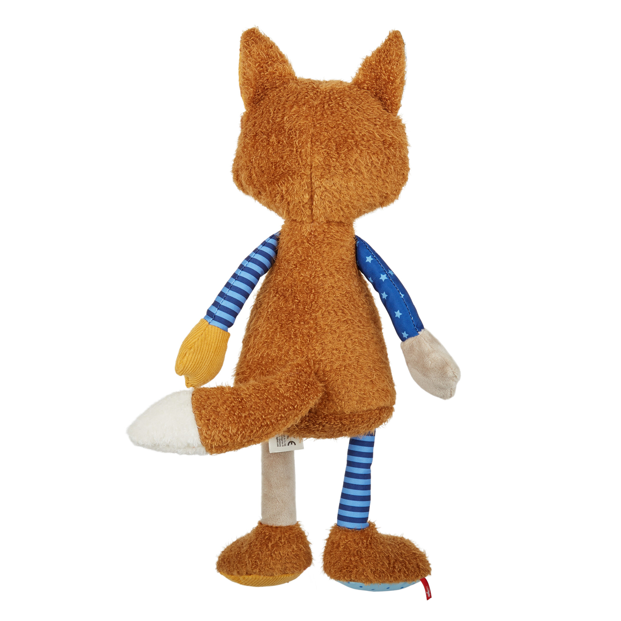 Plush toy fox, Patchwork Sweety Plush toy fox, Patchwork Sweety