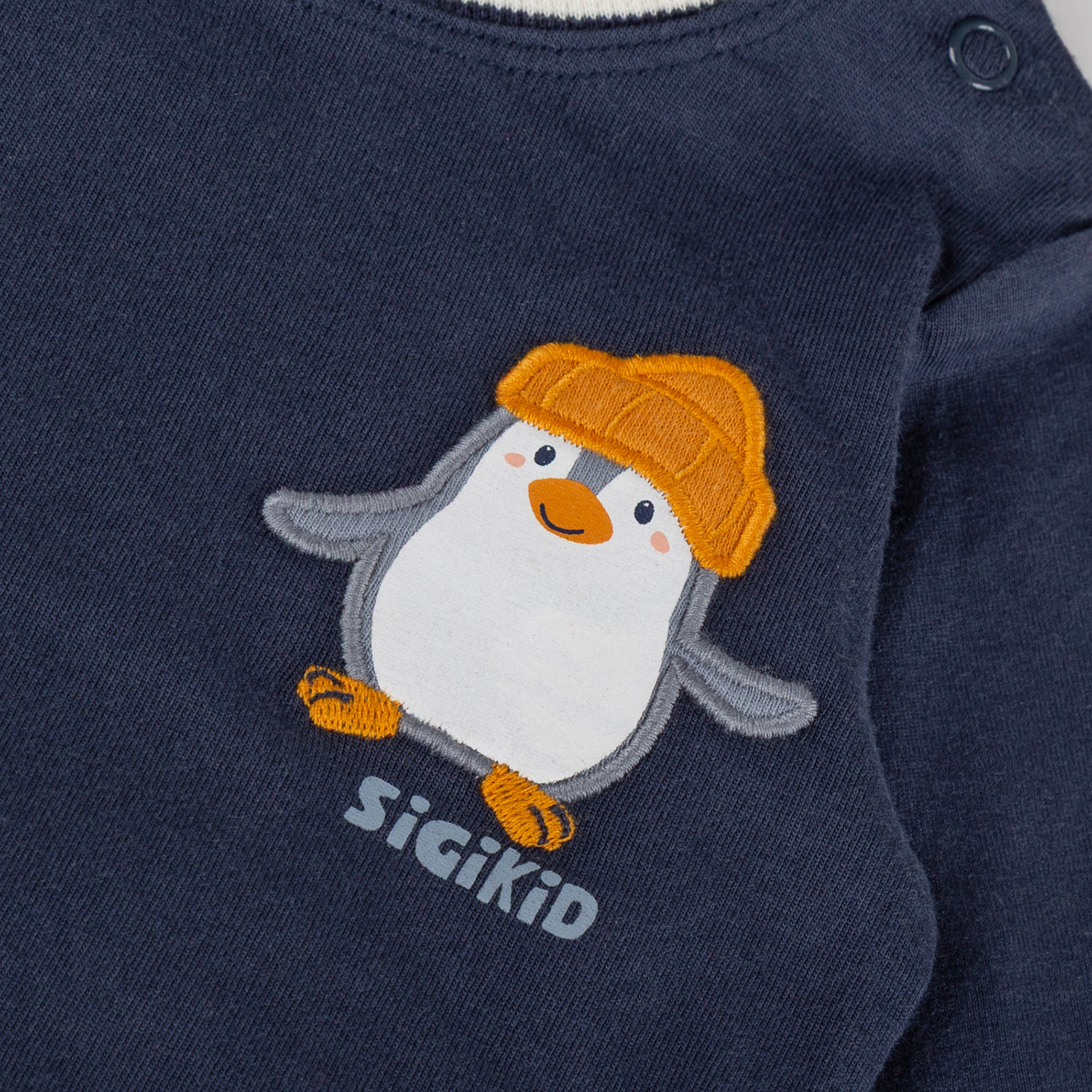 Baby Tee Polar Friends, long sleeve & waist cuff
