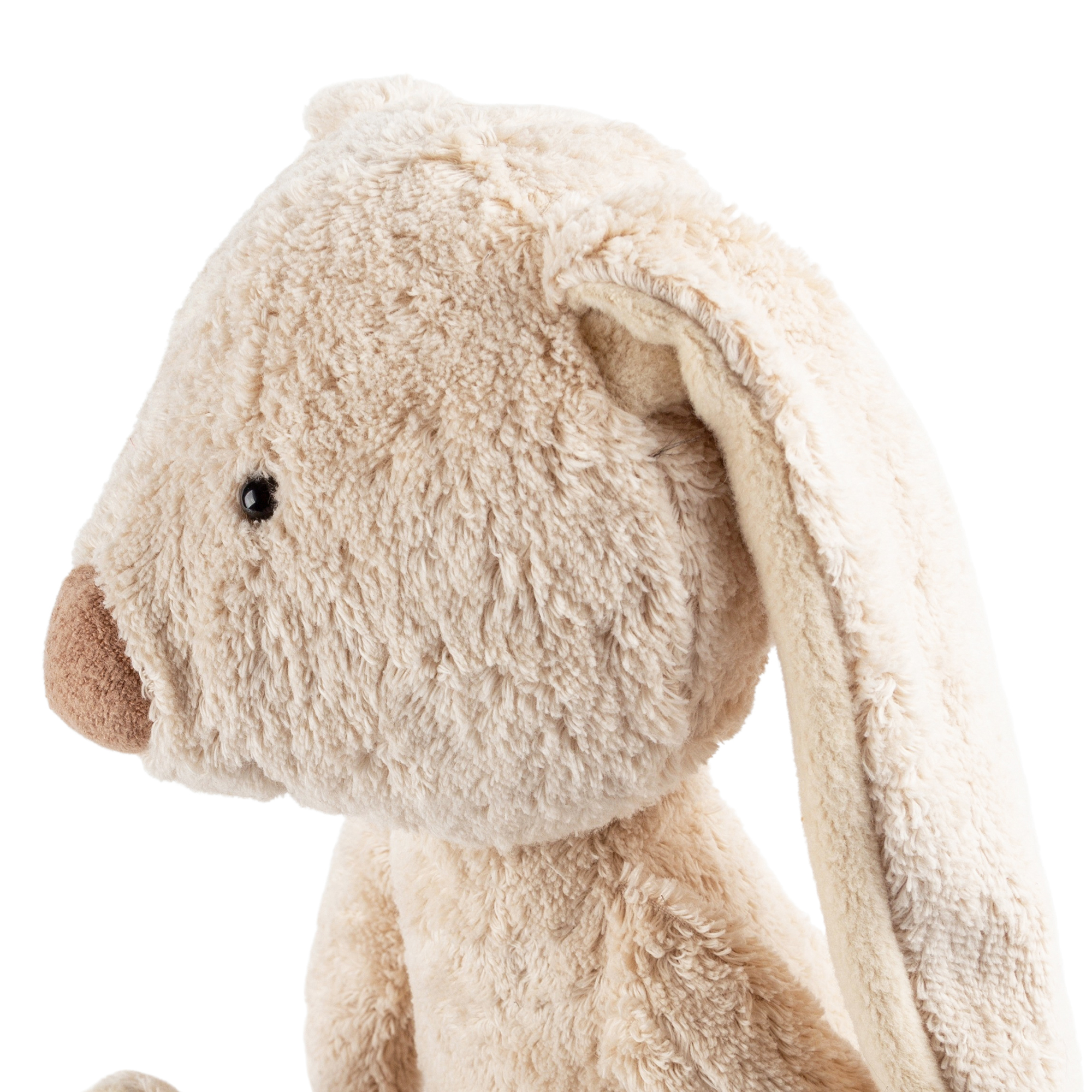 Organic plush rabbit, large, Green